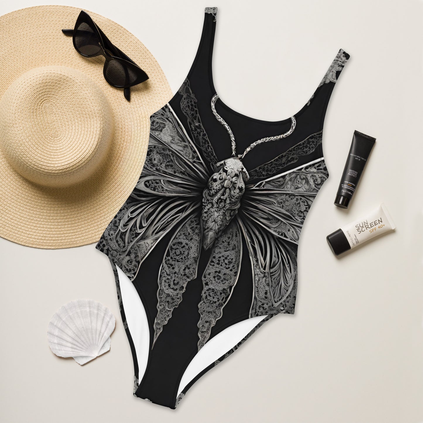 MOTH & LACE SWIMSUIT