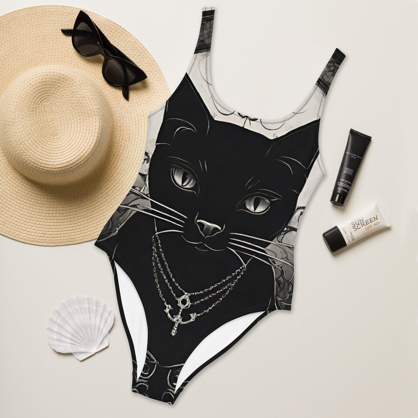 BLACK CAT FEVER SWIMSUIT