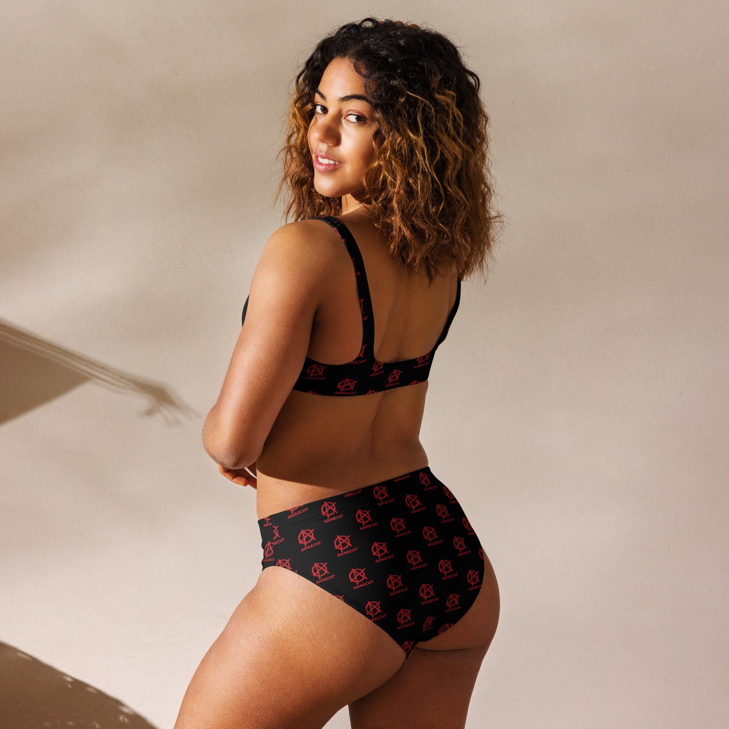 ANARCHY RECYCLED HIGH-WAISTED BIKINI