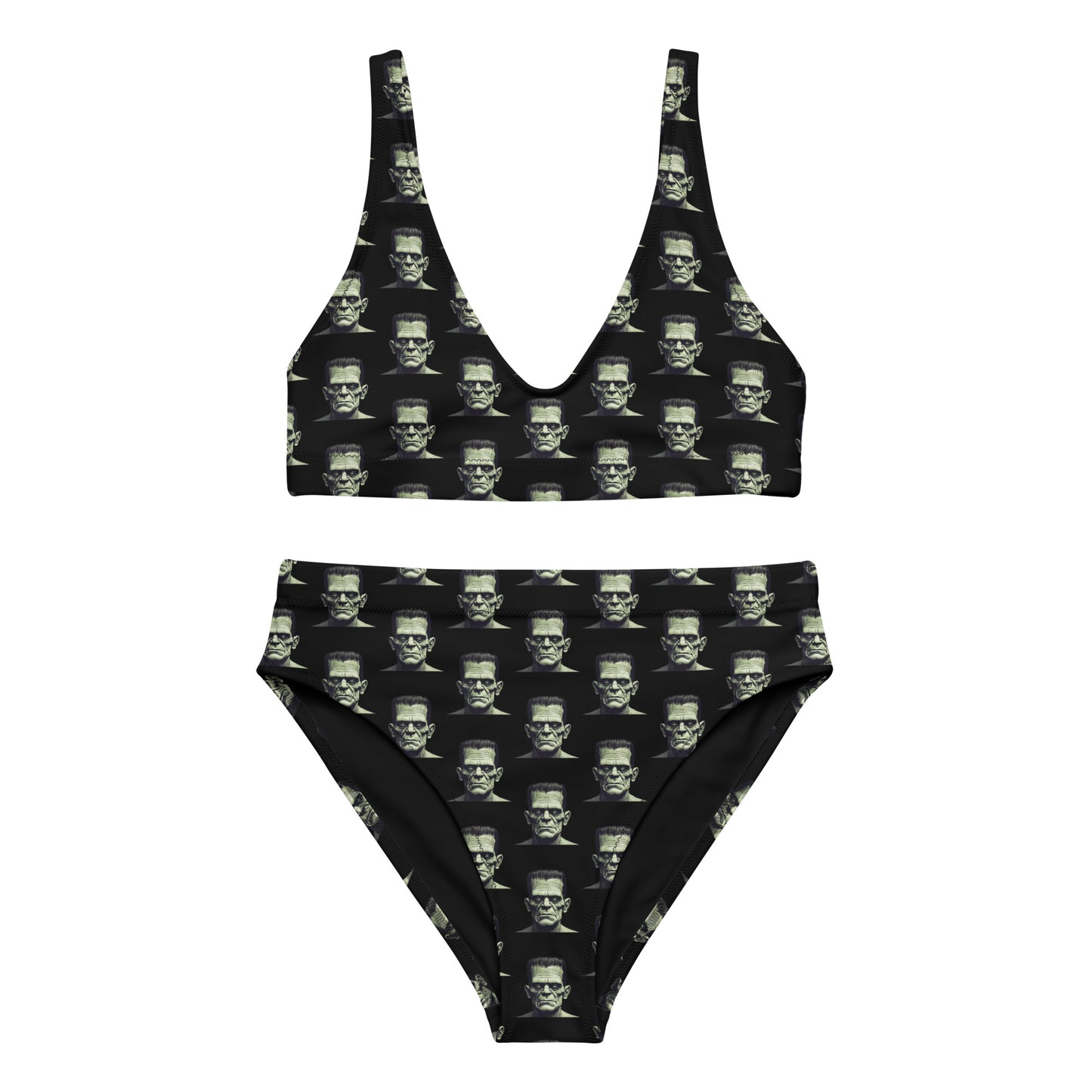 FRANK RECYCLED HIGH-WAISTED BIKINI