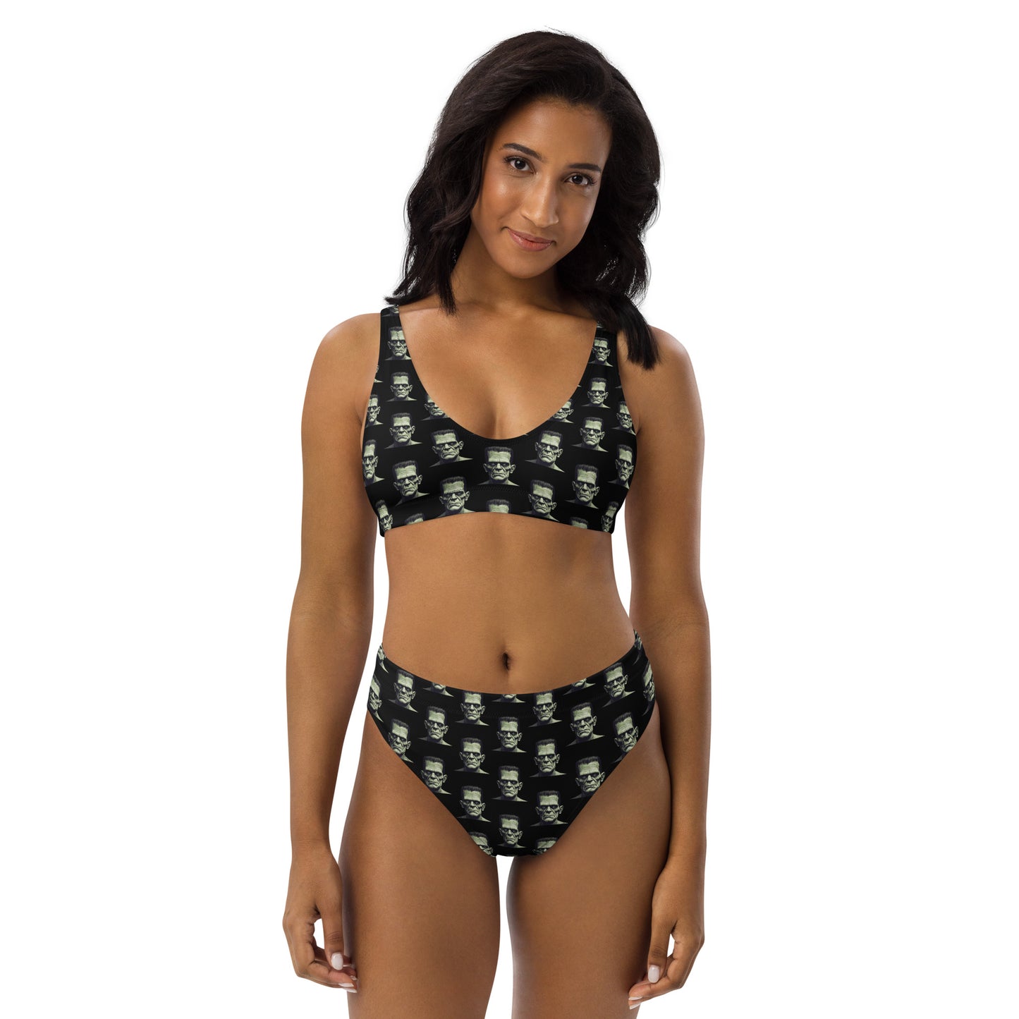 FRANK RECYCLED HIGH-WAISTED BIKINI