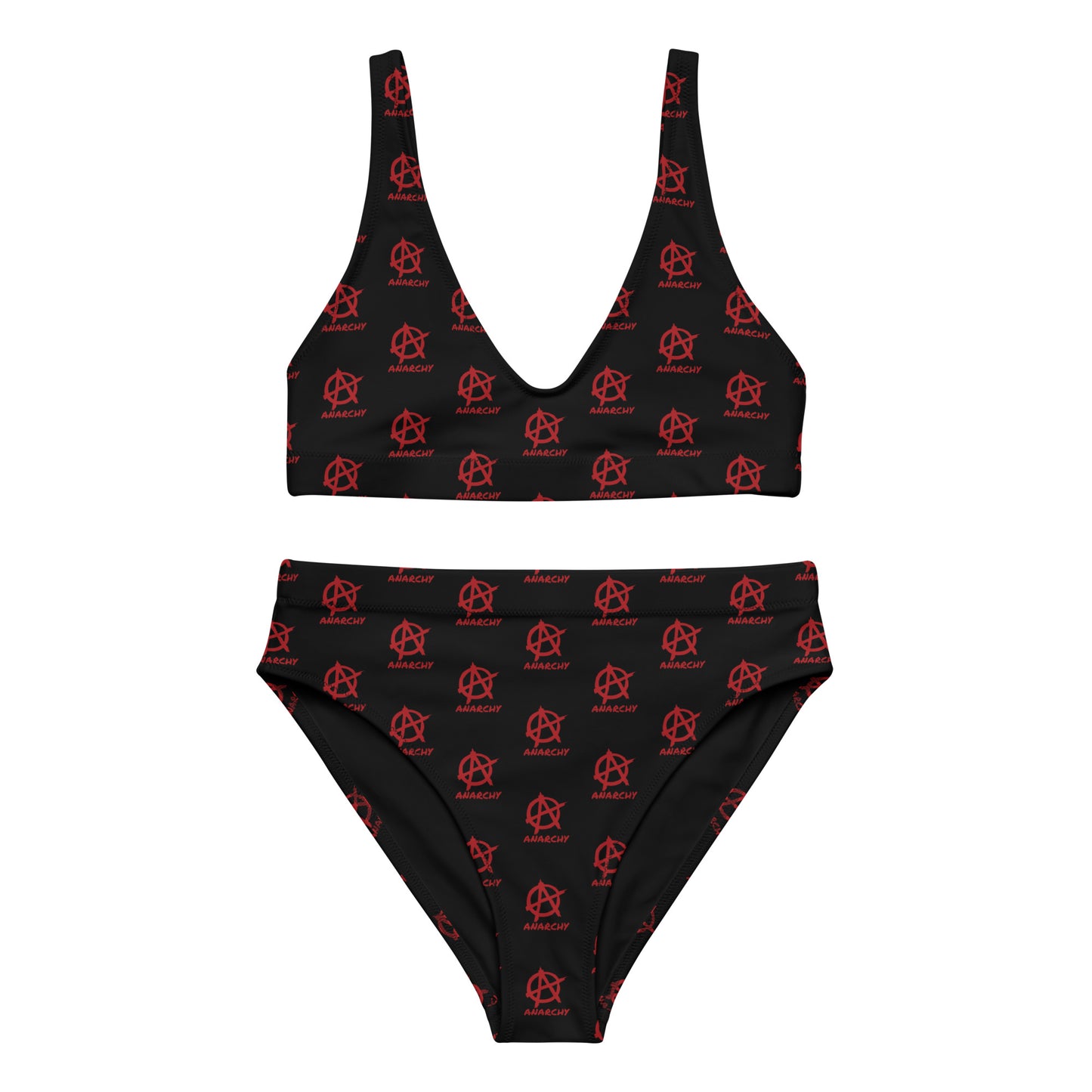 ANARCHY RECYCLED HIGH-WAISTED BIKINI