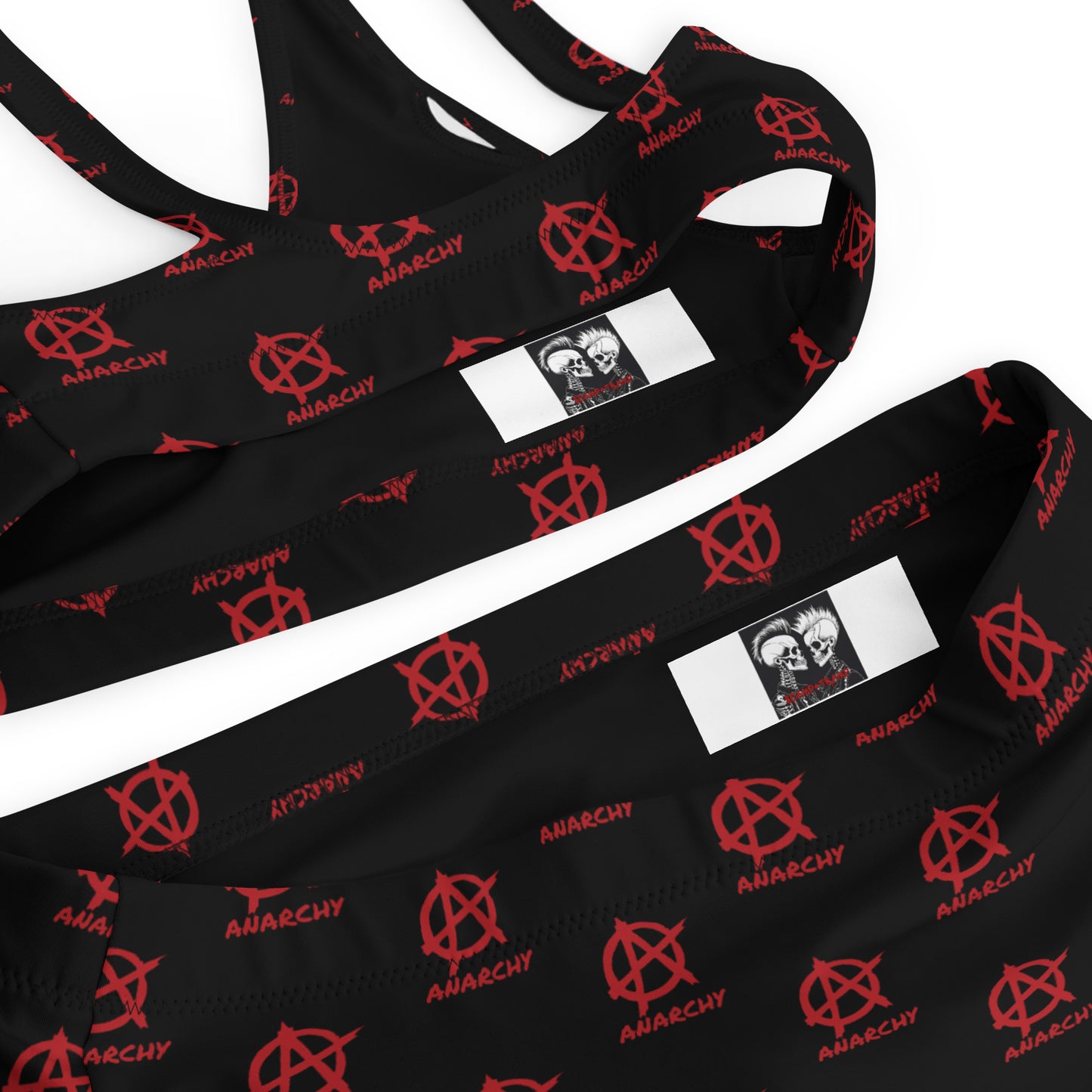 ANARCHY RECYCLED HIGH-WAISTED BIKINI