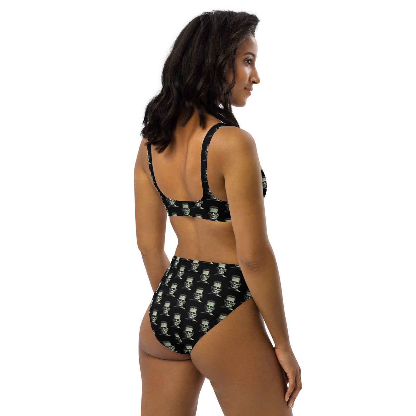 FRANK RECYCLED HIGH-WAISTED BIKINI