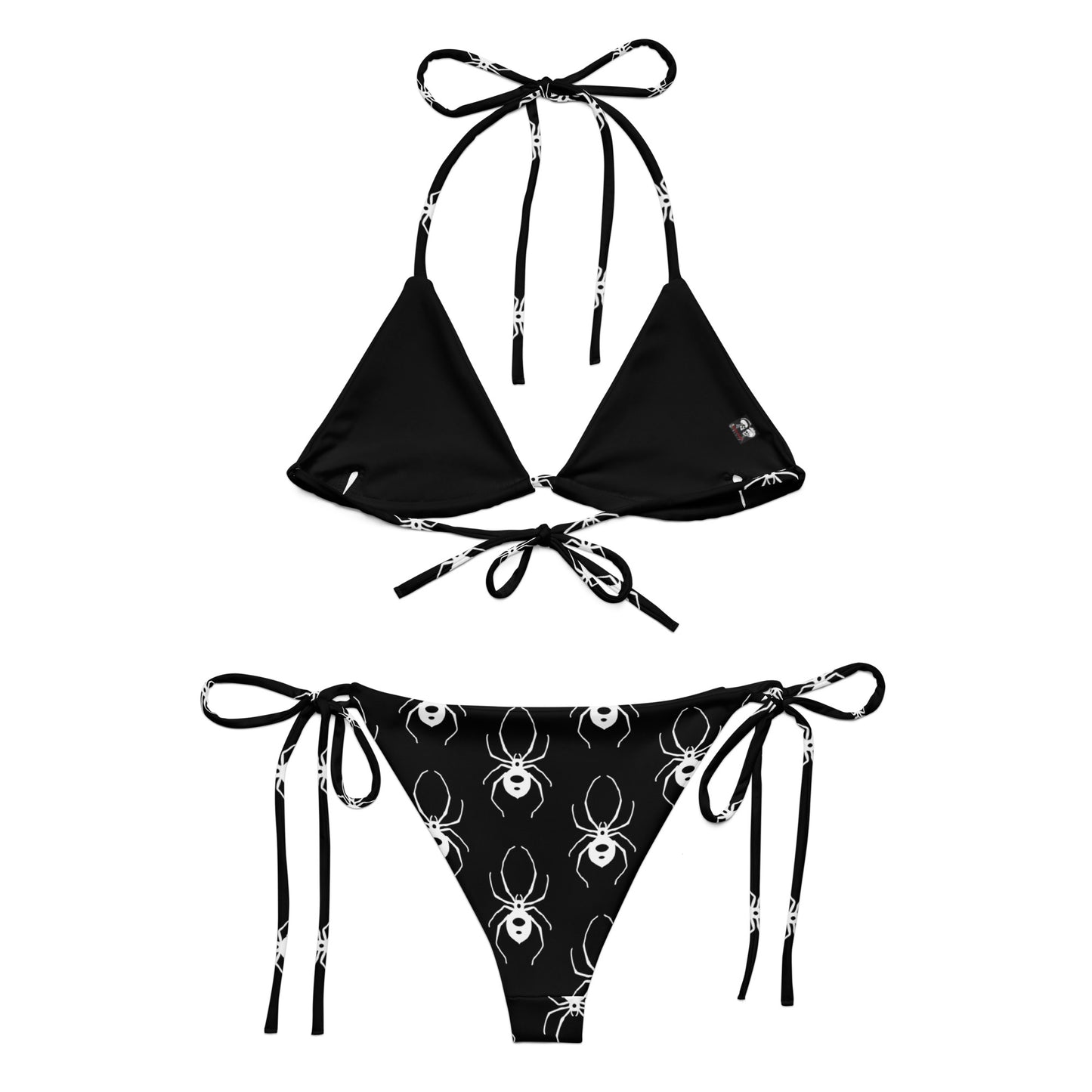 BLACK WIDOW RECYCLED STRING BIKINI