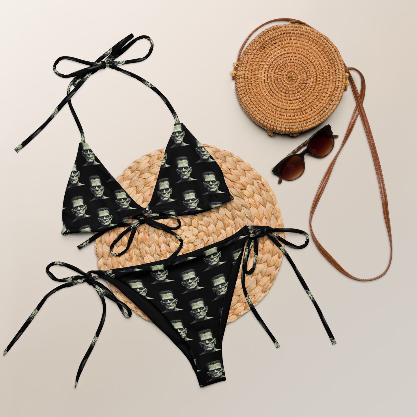 FRANK RECYCLED STRING BIKINI