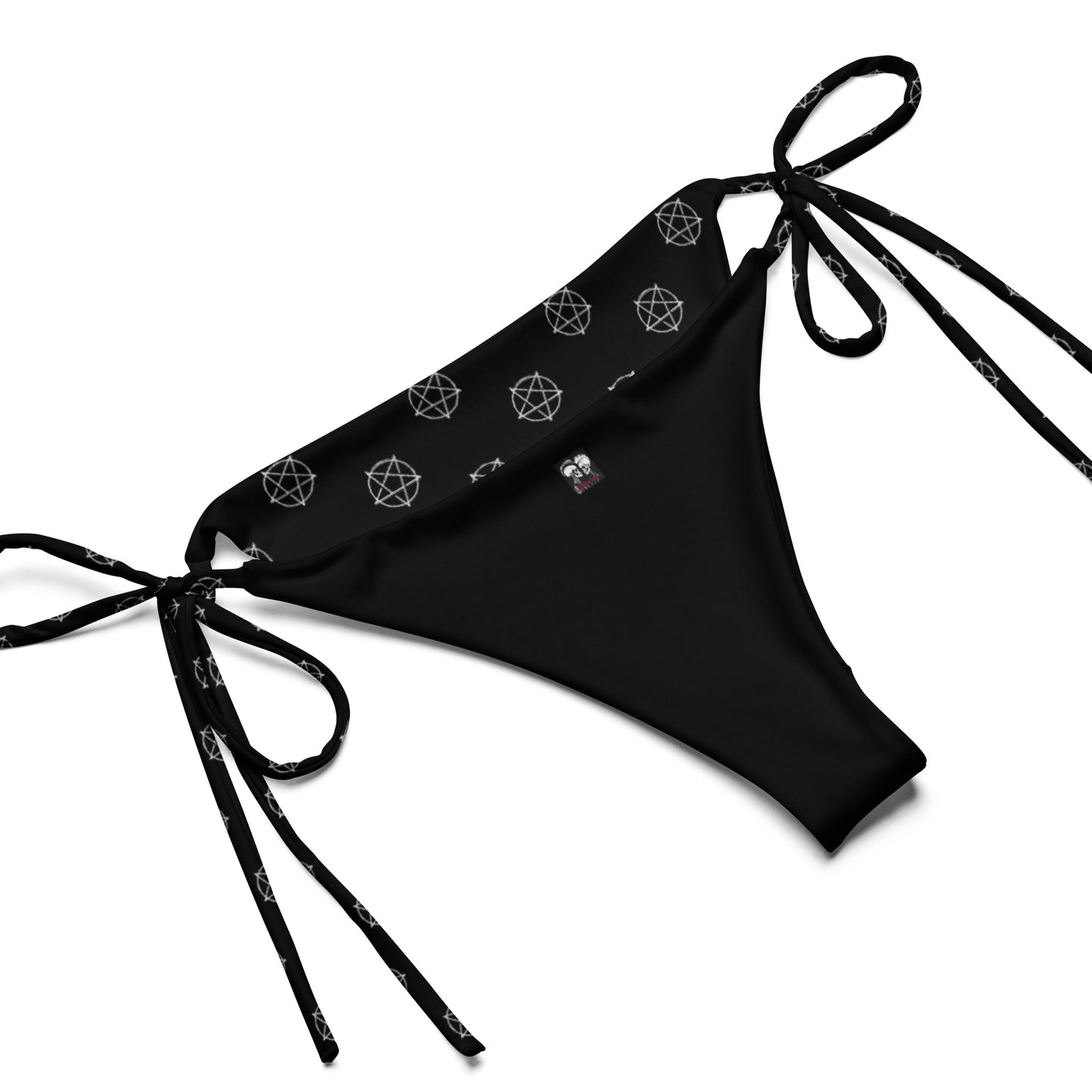 INVERTED PENTAGRAM RECYCLED STRING BIKINI