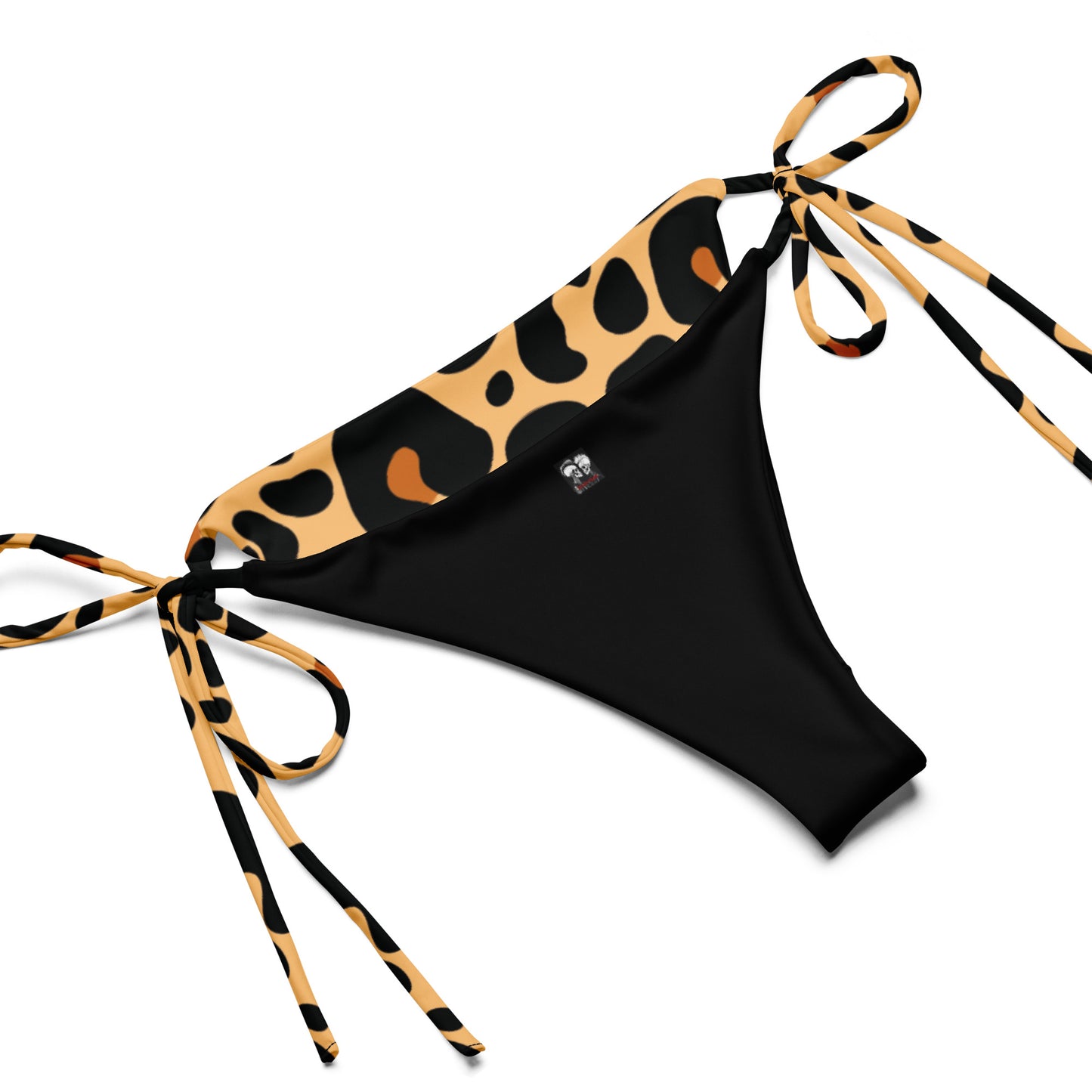 LEOPARD PRINT RECYCLED STRING BIKINI