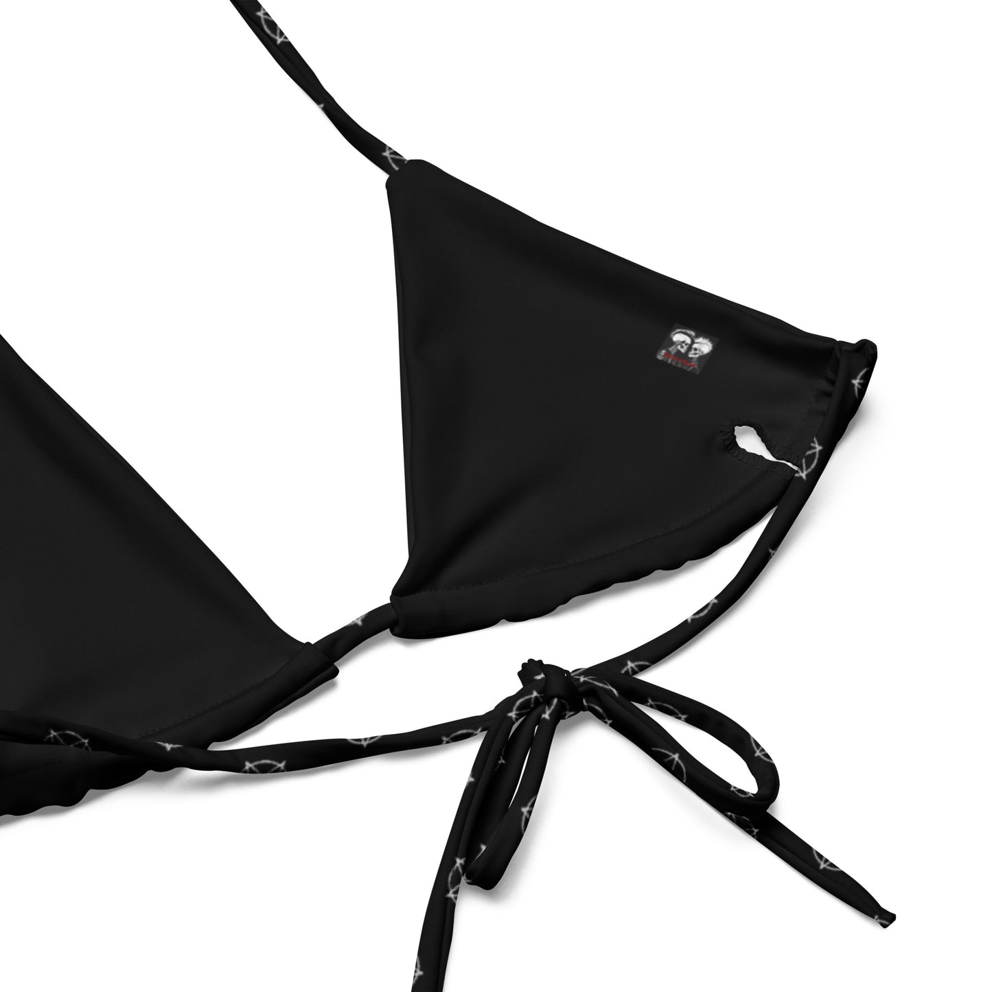 INVERTED PENTAGRAM RECYCLED STRING BIKINI