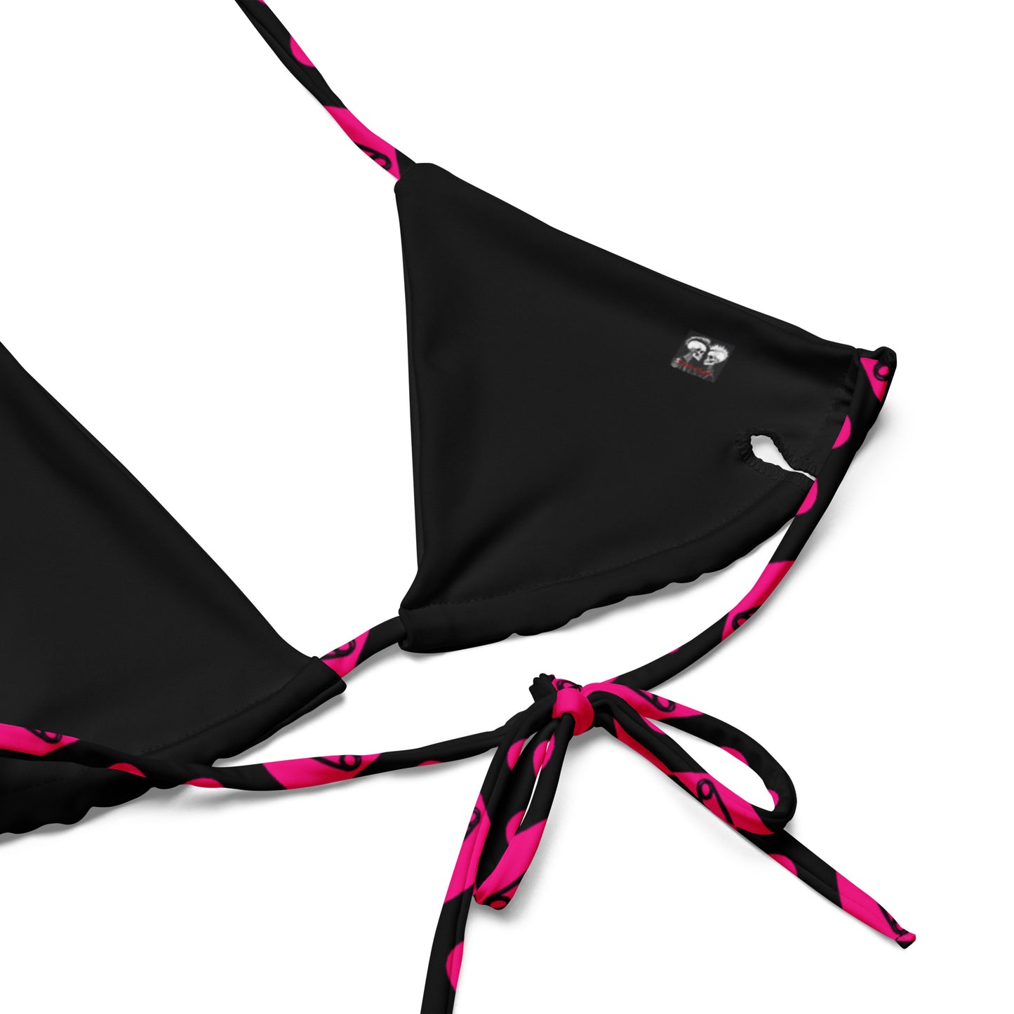 PINNED HEART RECYCLED STRING BIKINI