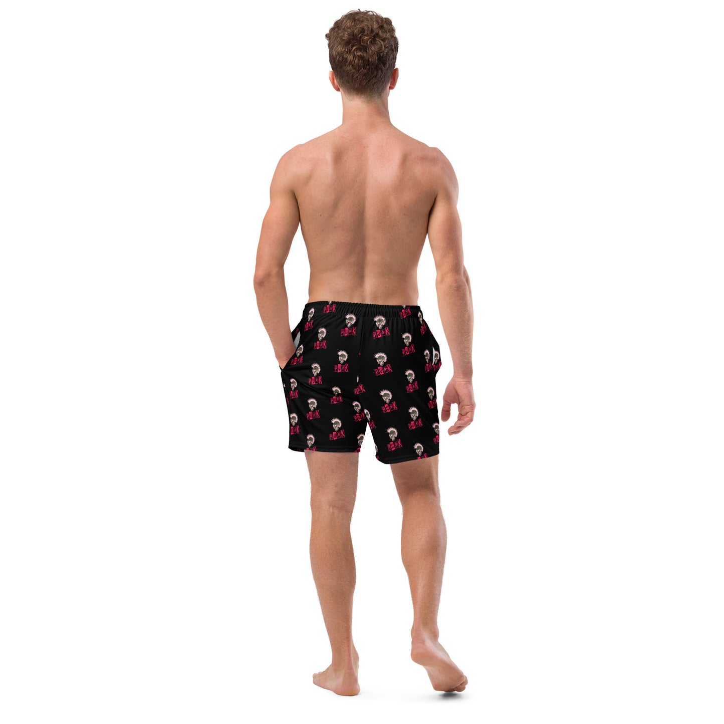 PUNK IS PINK SWIM TRUNKS