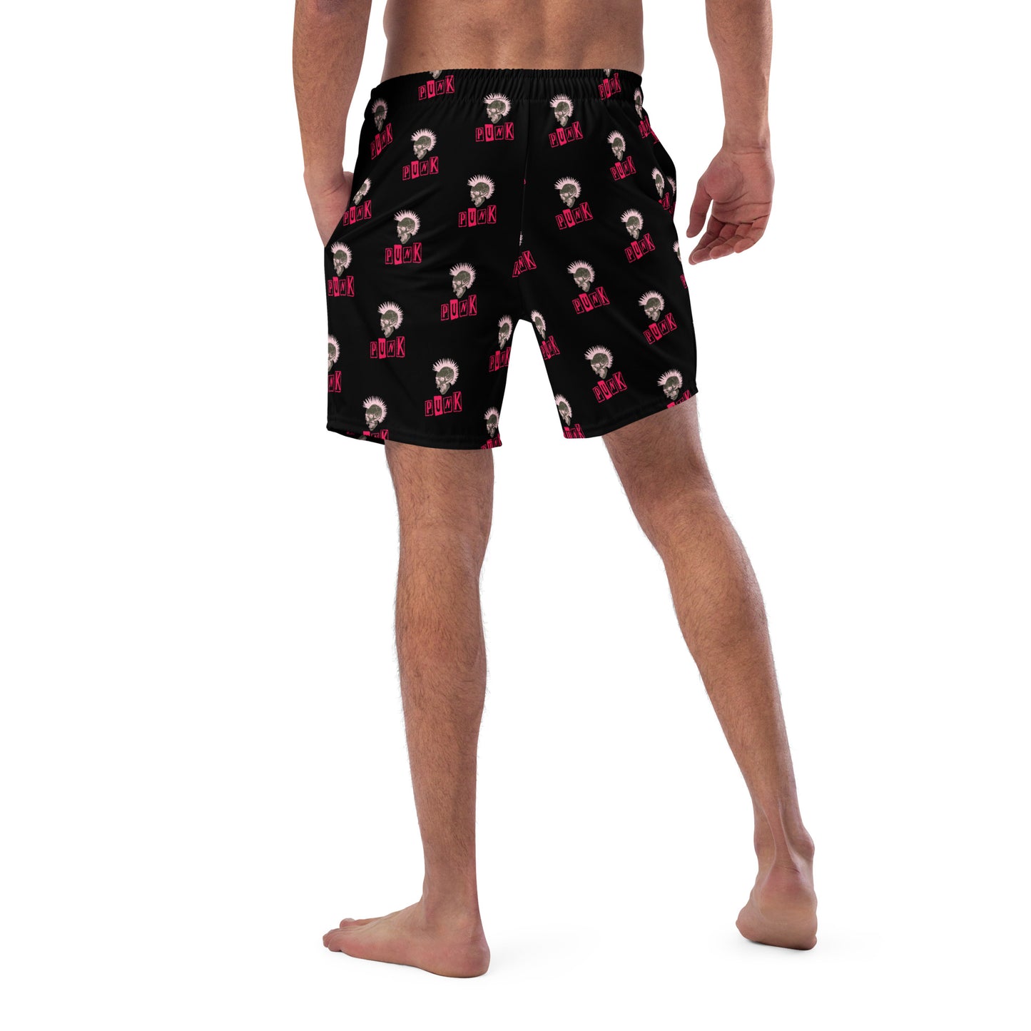PUNK IS PINK SWIM TRUNKS