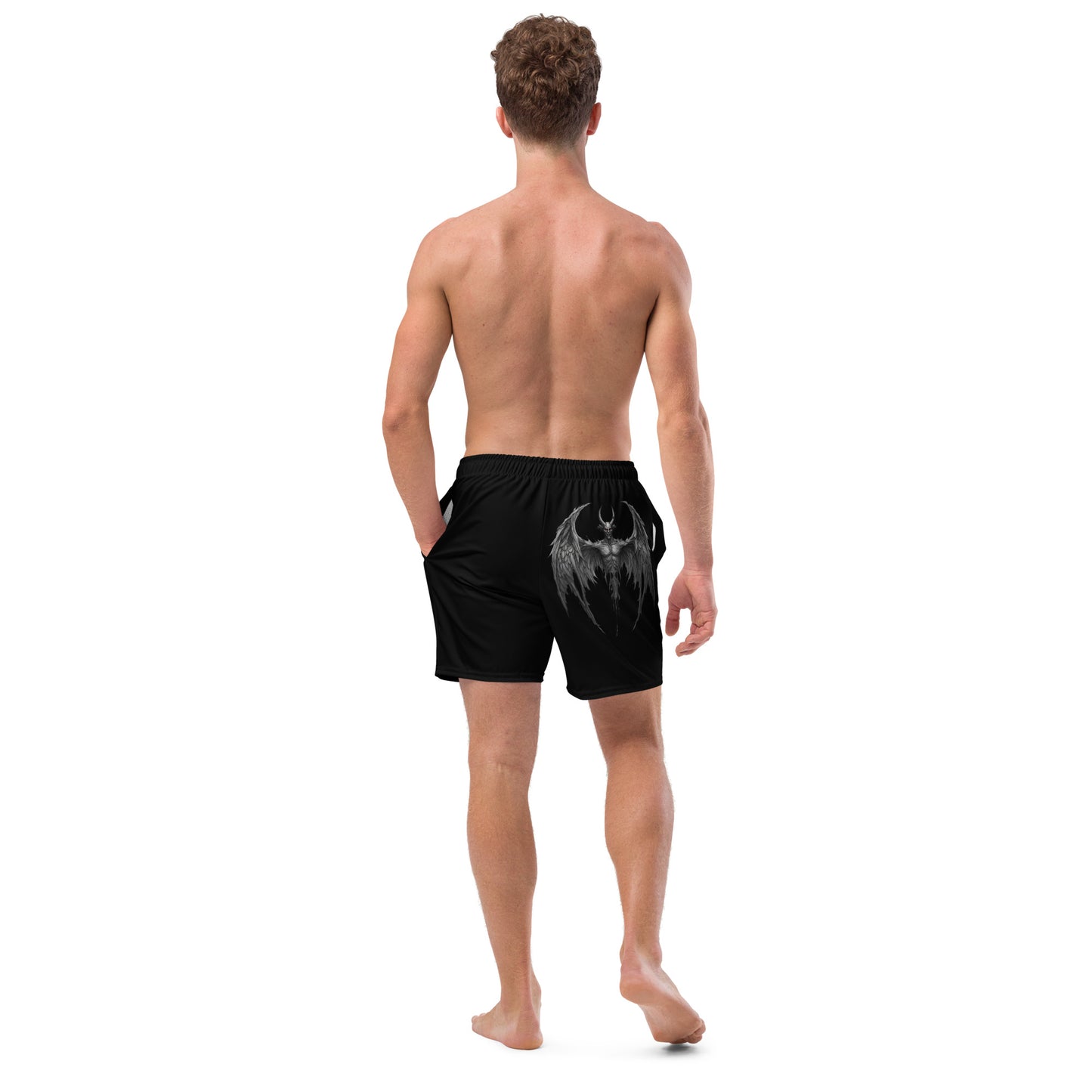 WINGED DEMON SWIM TRUNKS