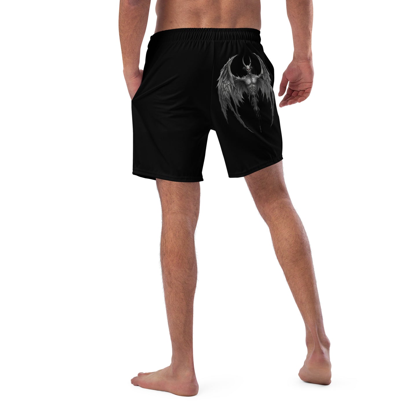 WINGED DEMON SWIM TRUNKS