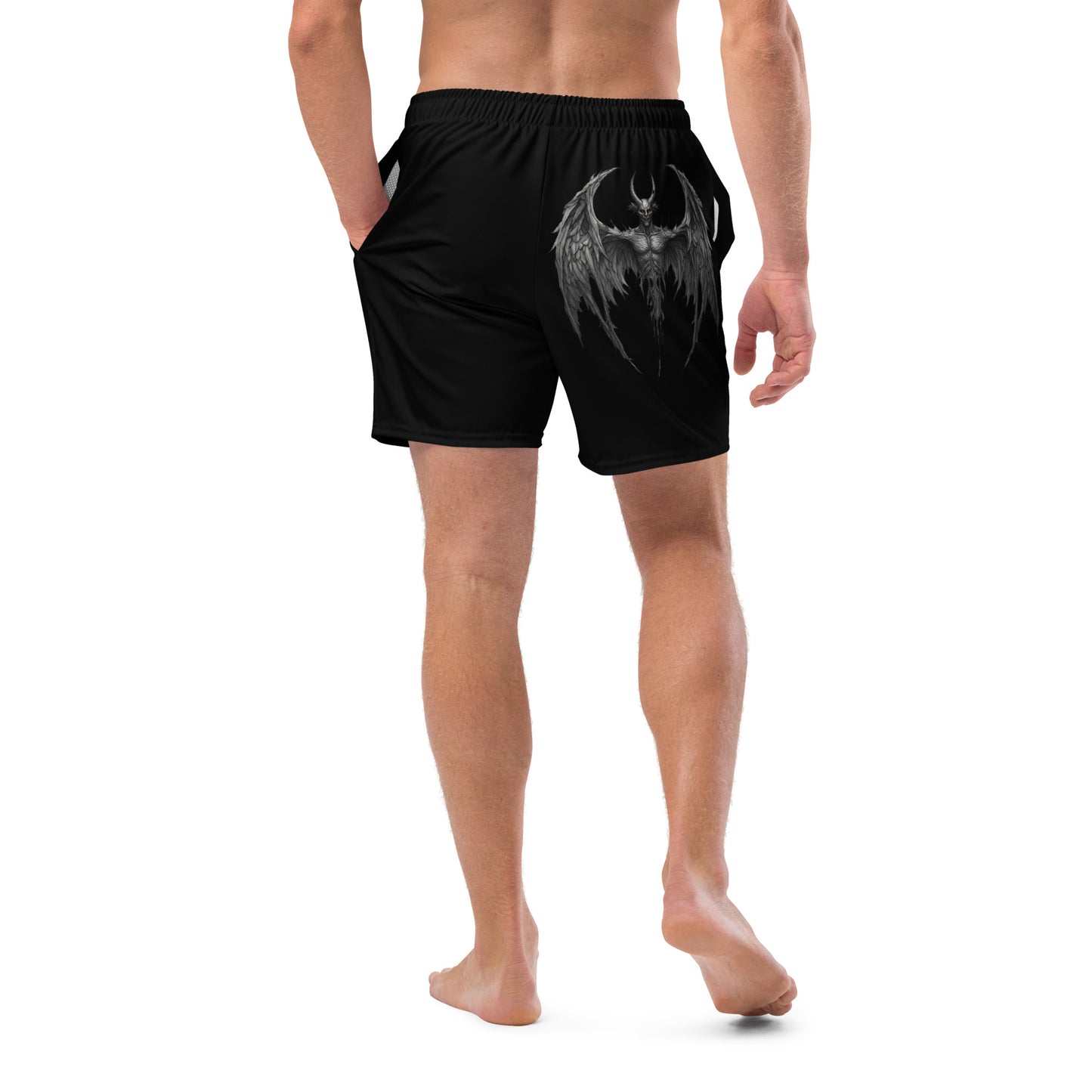 WINGED DEMON SWIM TRUNKS