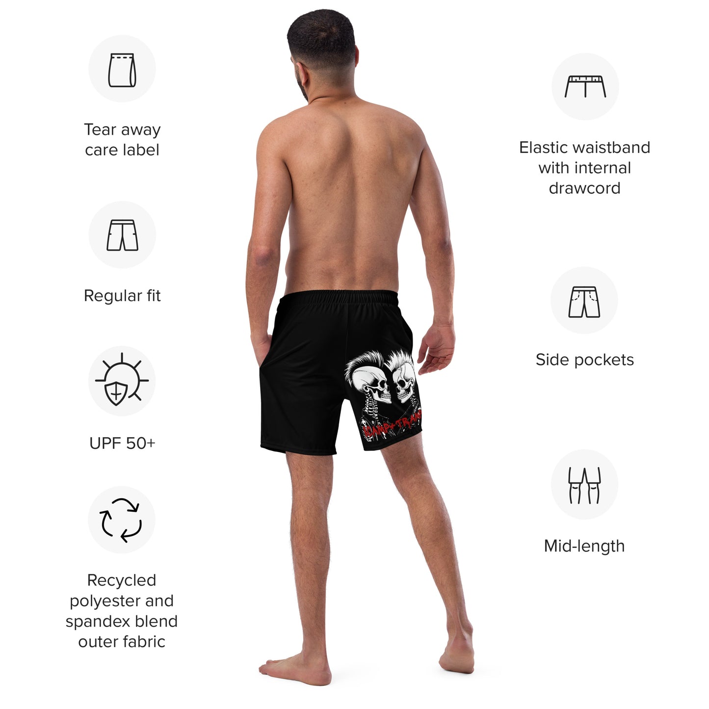 SCAMP+TRAMP ICON SWIM TRUNKS