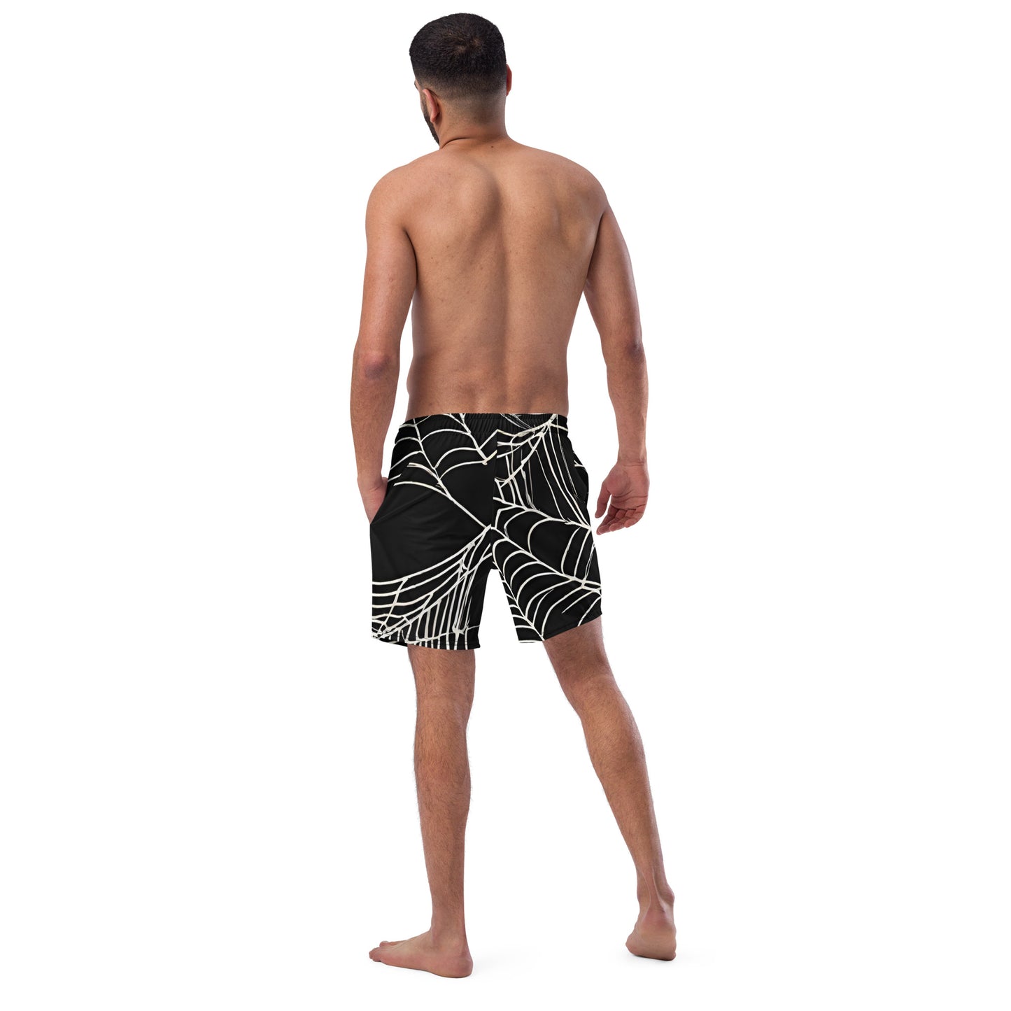 WEB OF LIES SWIM TRUNKS