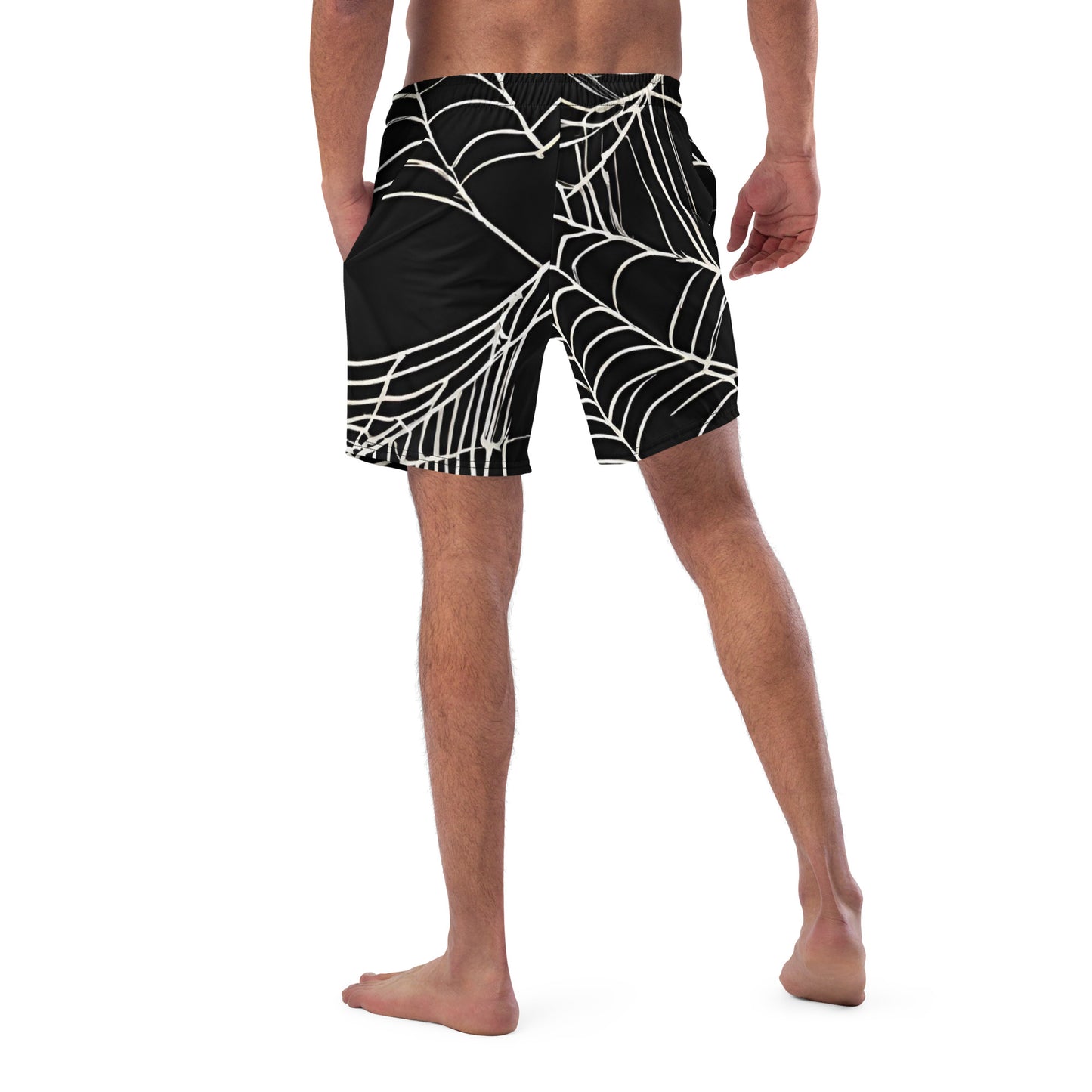WEB OF LIES SWIM TRUNKS