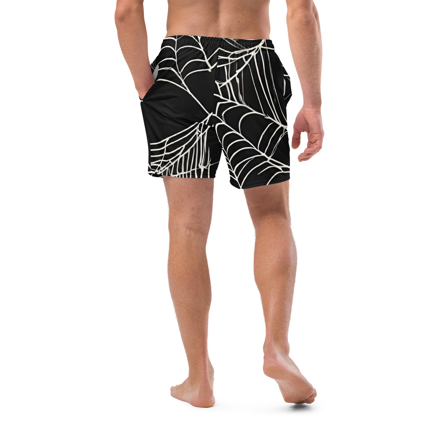 WEB OF LIES SWIM TRUNKS