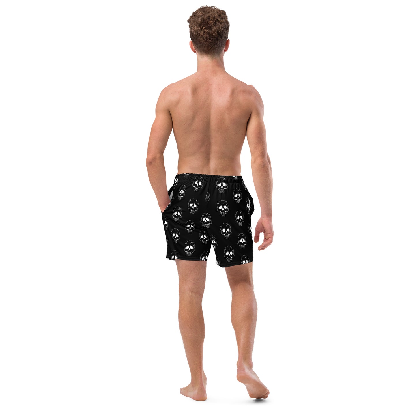 LAUGHING SKULL SWIM TRUNKS