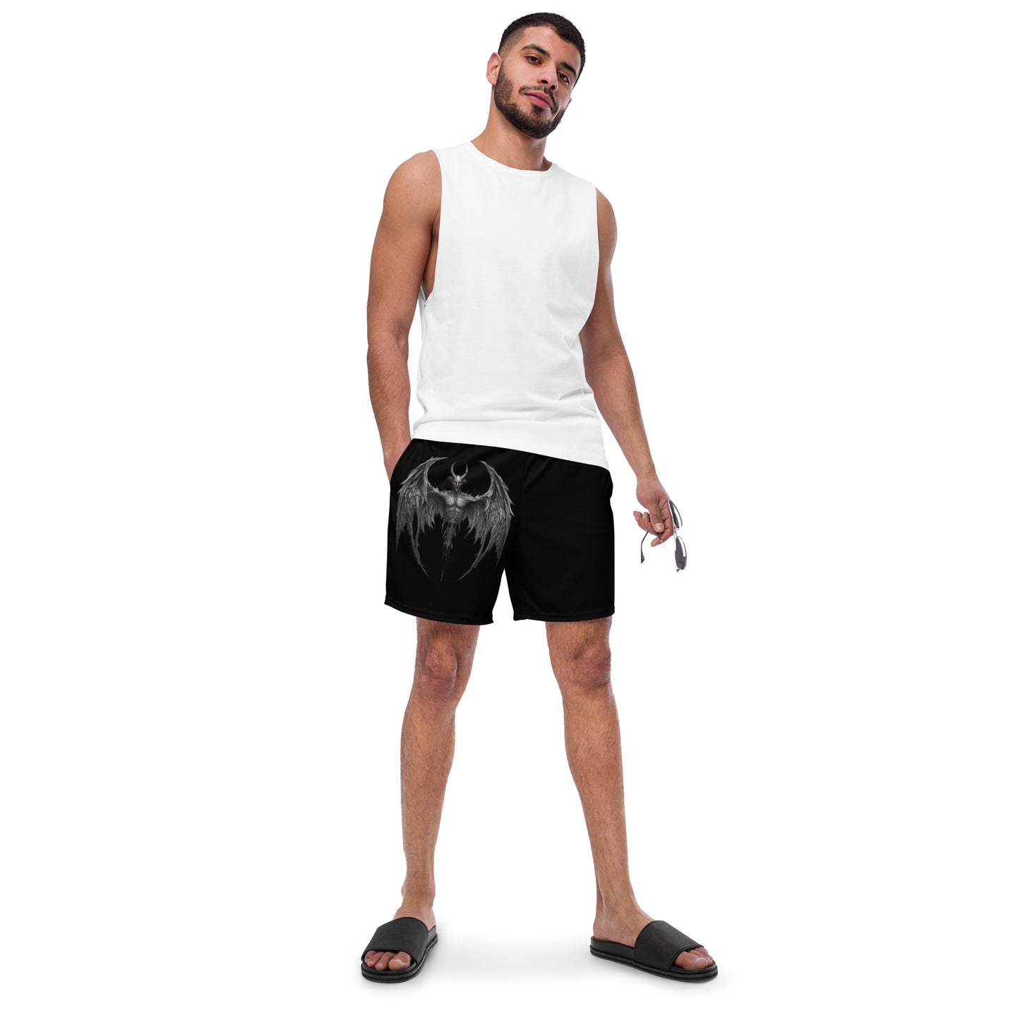 WINGED DEMON SWIM TRUNKS