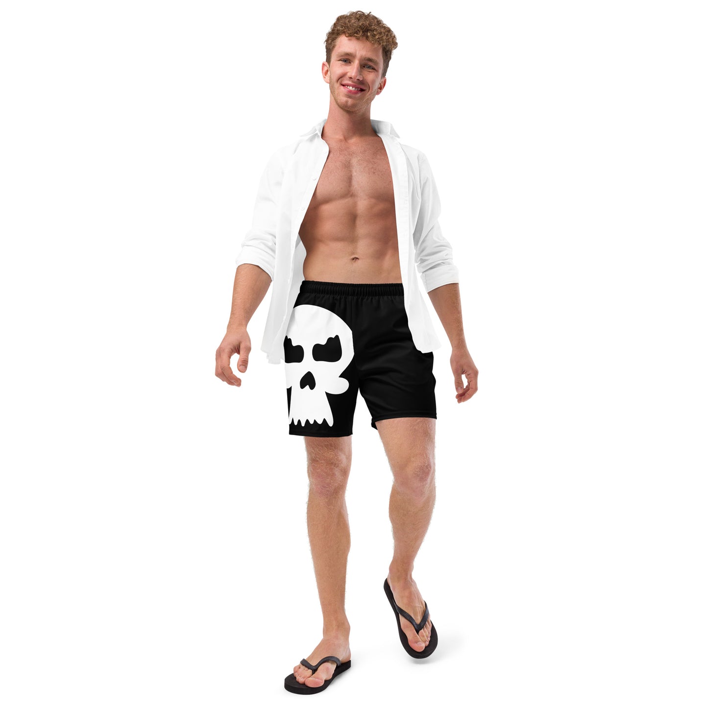 SINISTER SKULL SWIM TRUNKS