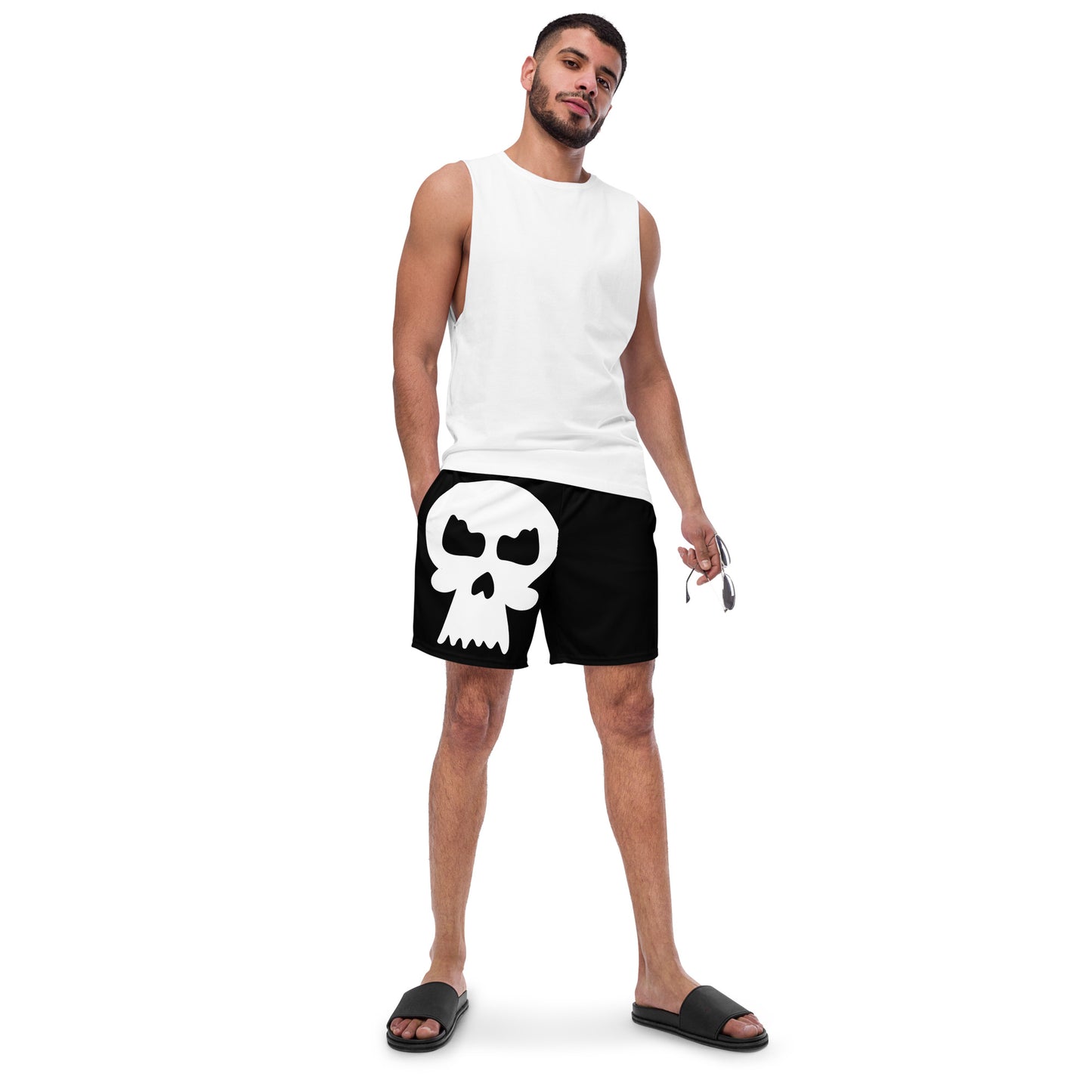 SINISTER SKULL SWIM TRUNKS