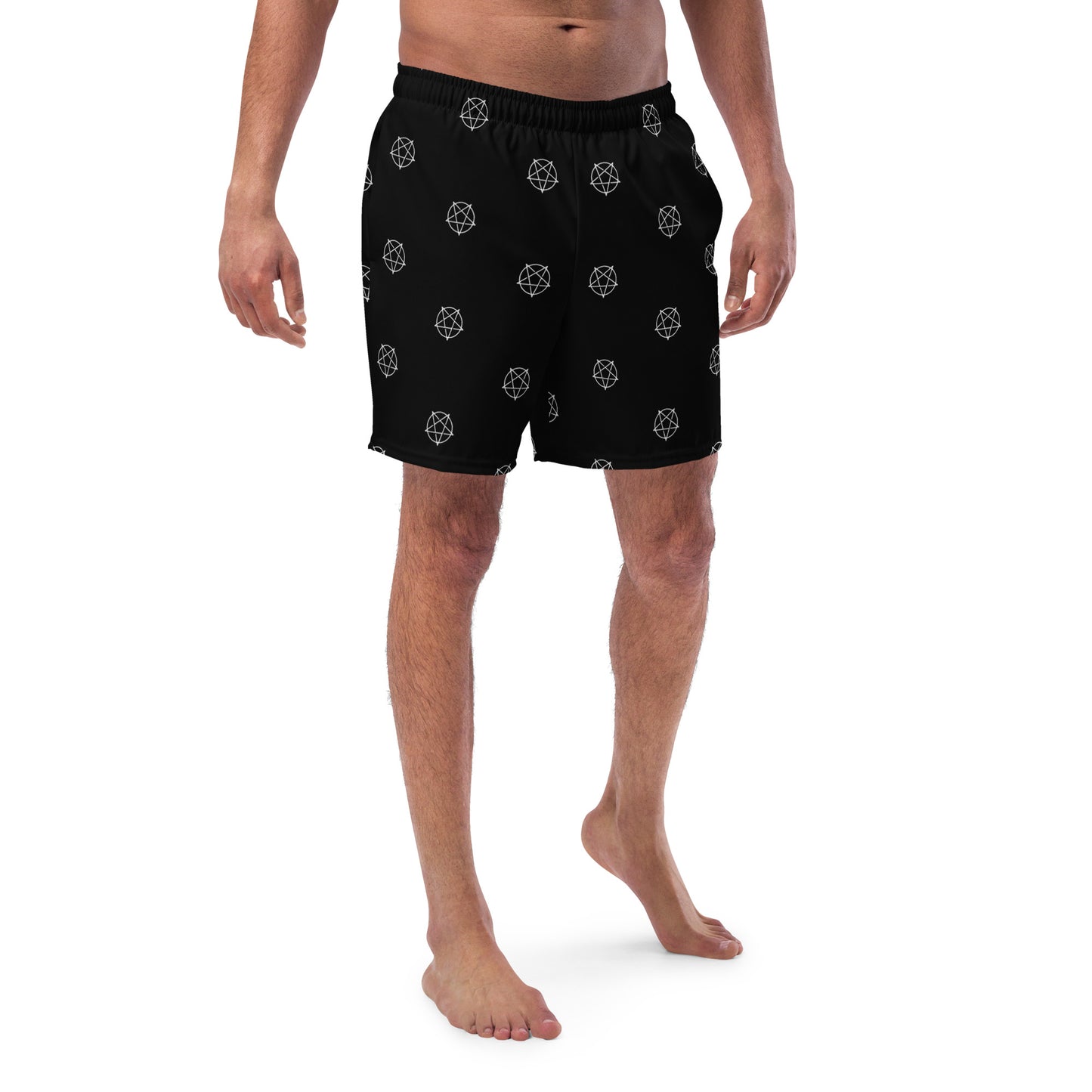 INVERTED STAR SWIM TRUNKS