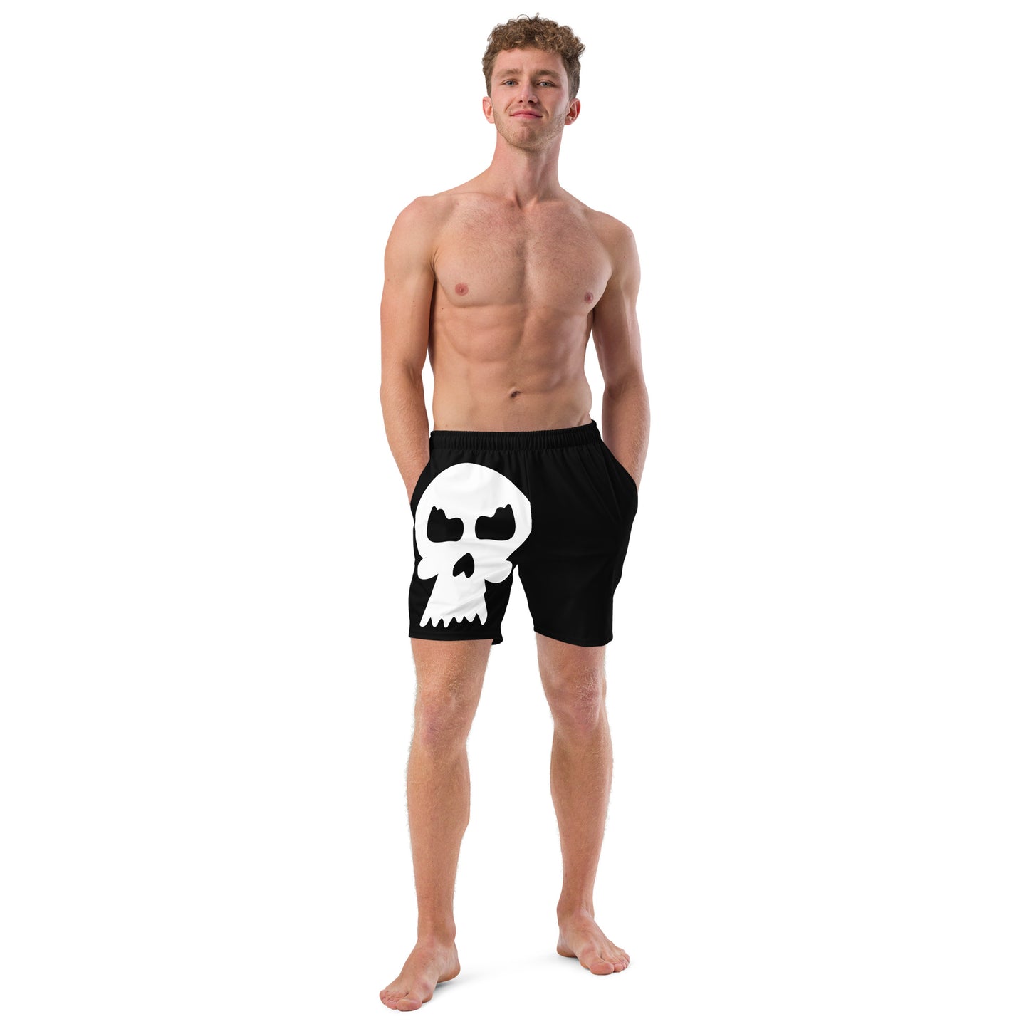SINISTER SKULL SWIM TRUNKS
