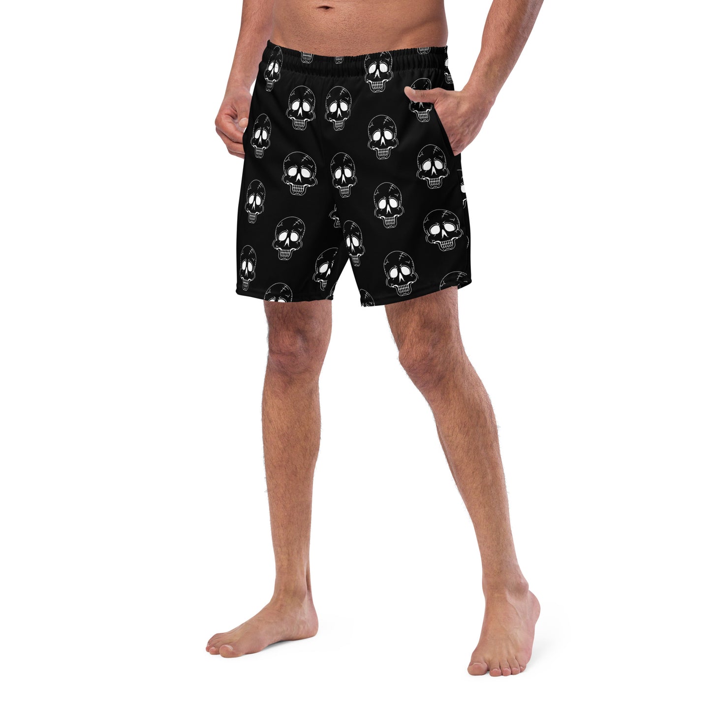 LAUGHING SKULL SWIM TRUNKS