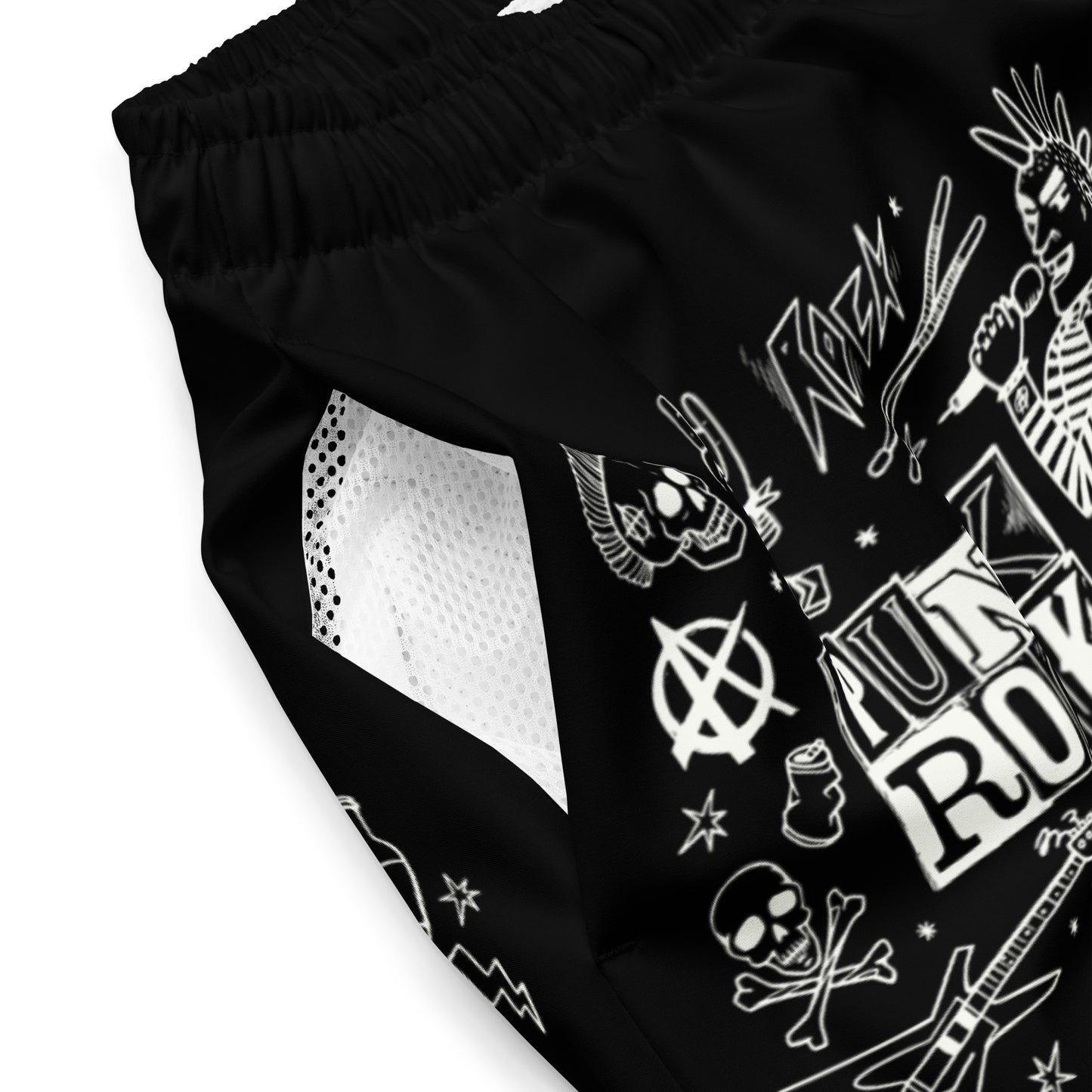PUNK'S NOT DEAD SWIM TRUNKS