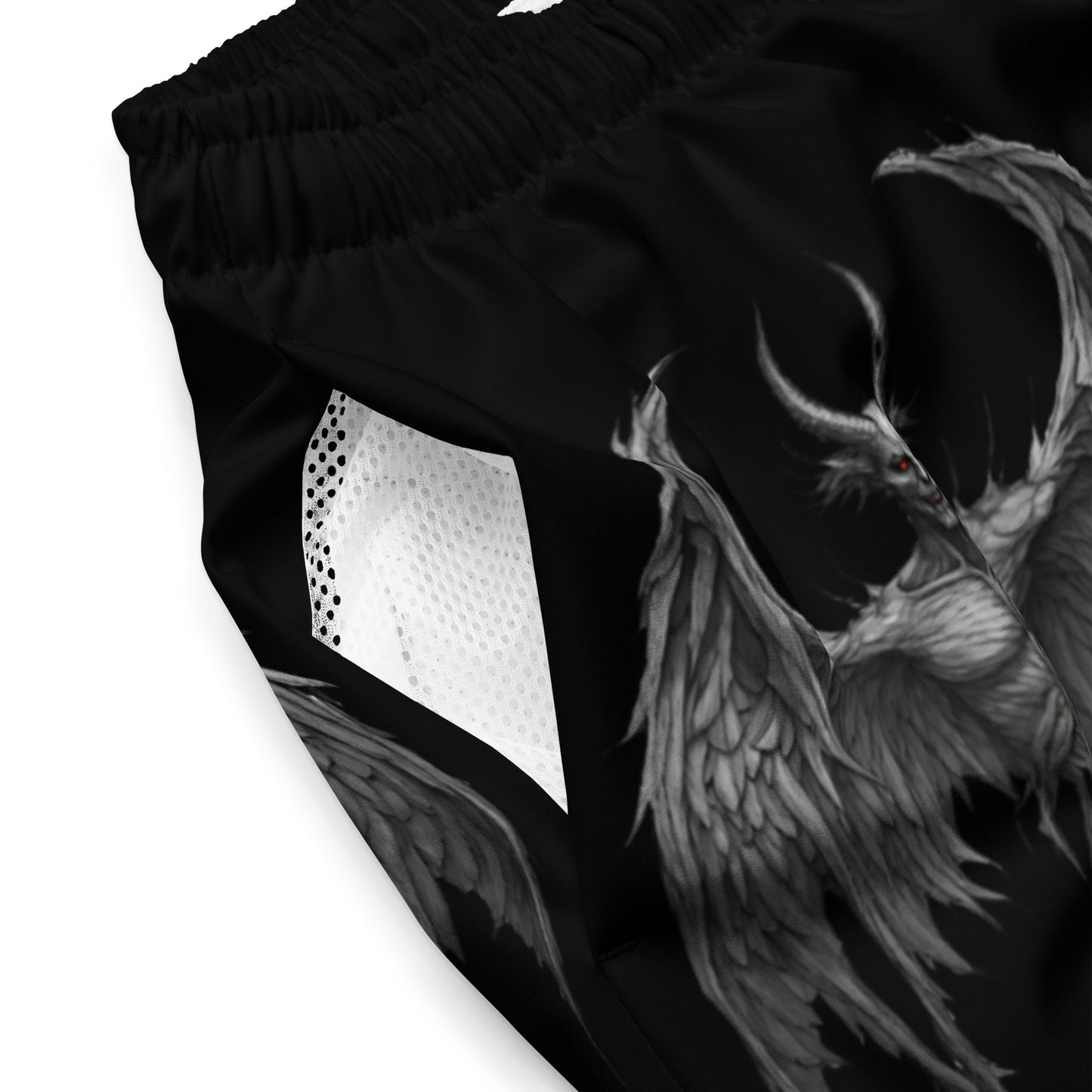 WINGED DEMON SWIM TRUNKS