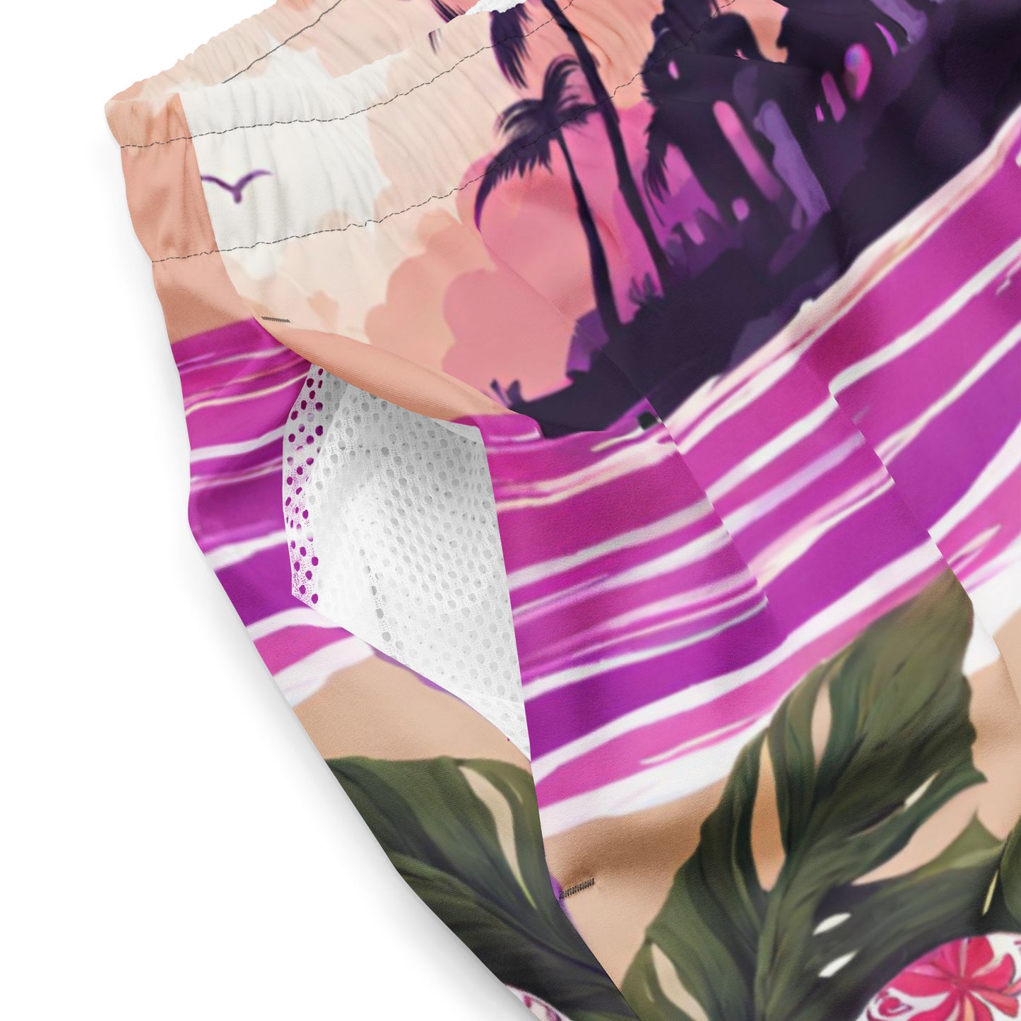 SUGAR SKULL RESORT SWIM TRUNKS
