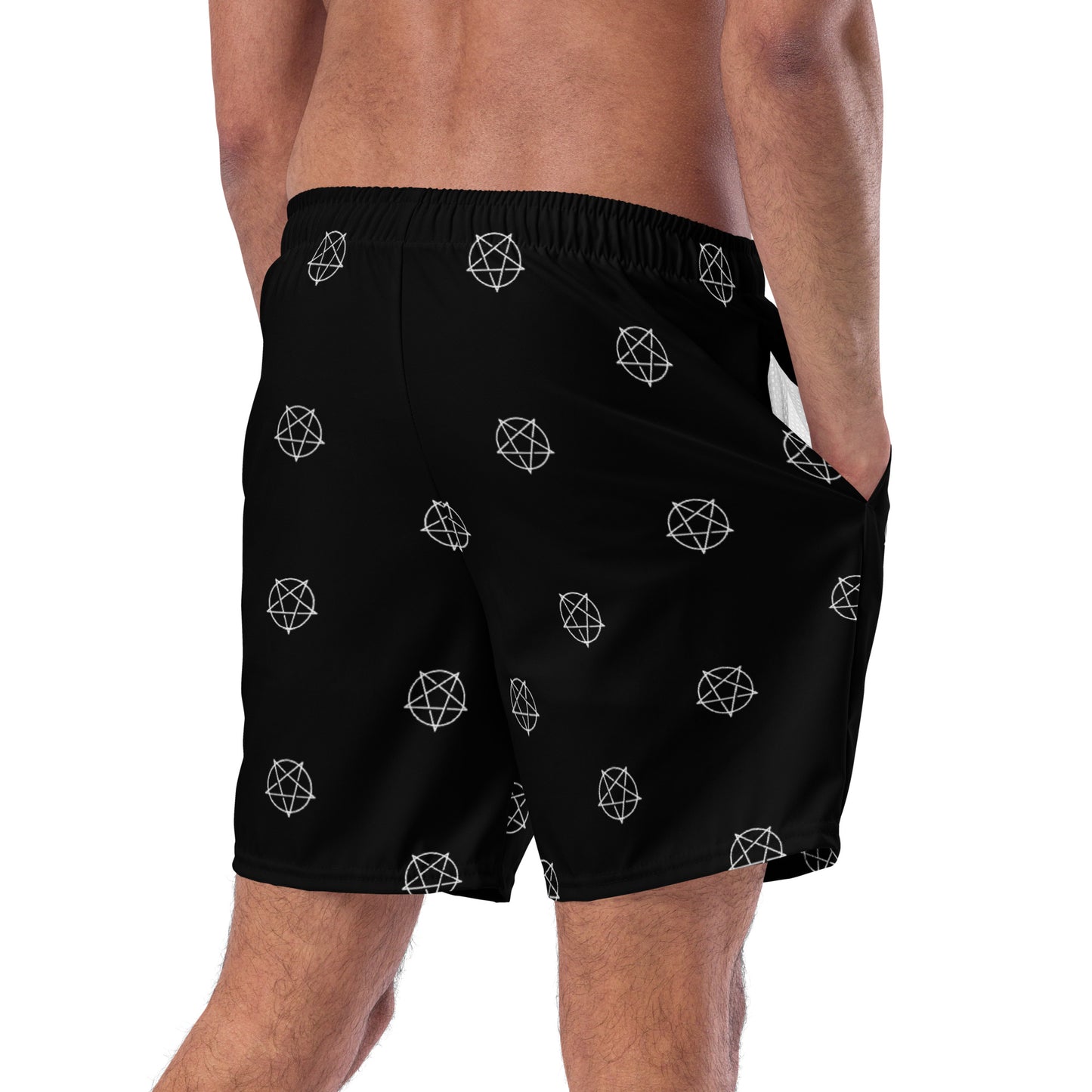 INVERTED STAR SWIM TRUNKS