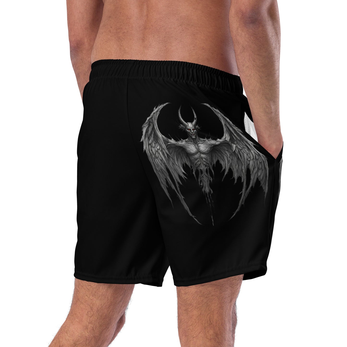 WINGED DEMON SWIM TRUNKS