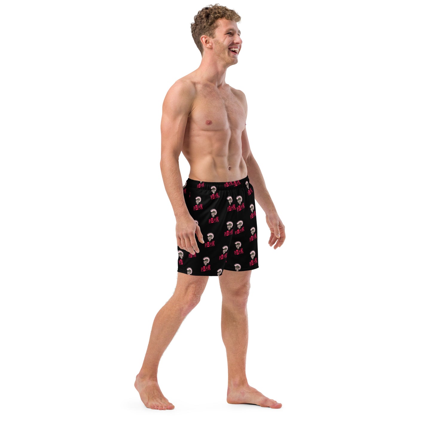 PUNK IS PINK SWIM TRUNKS