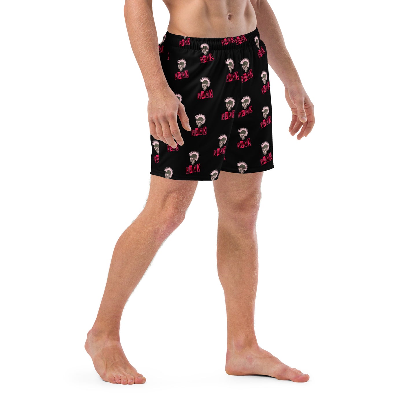 PUNK IS PINK SWIM TRUNKS
