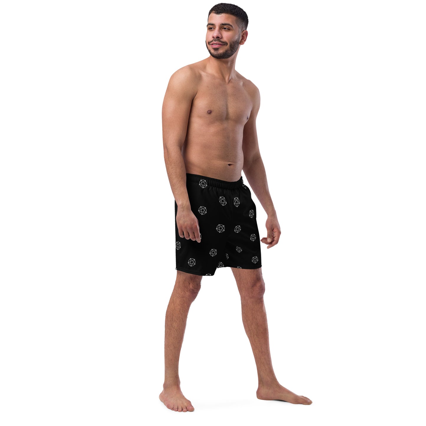 INVERTED STAR SWIM TRUNKS