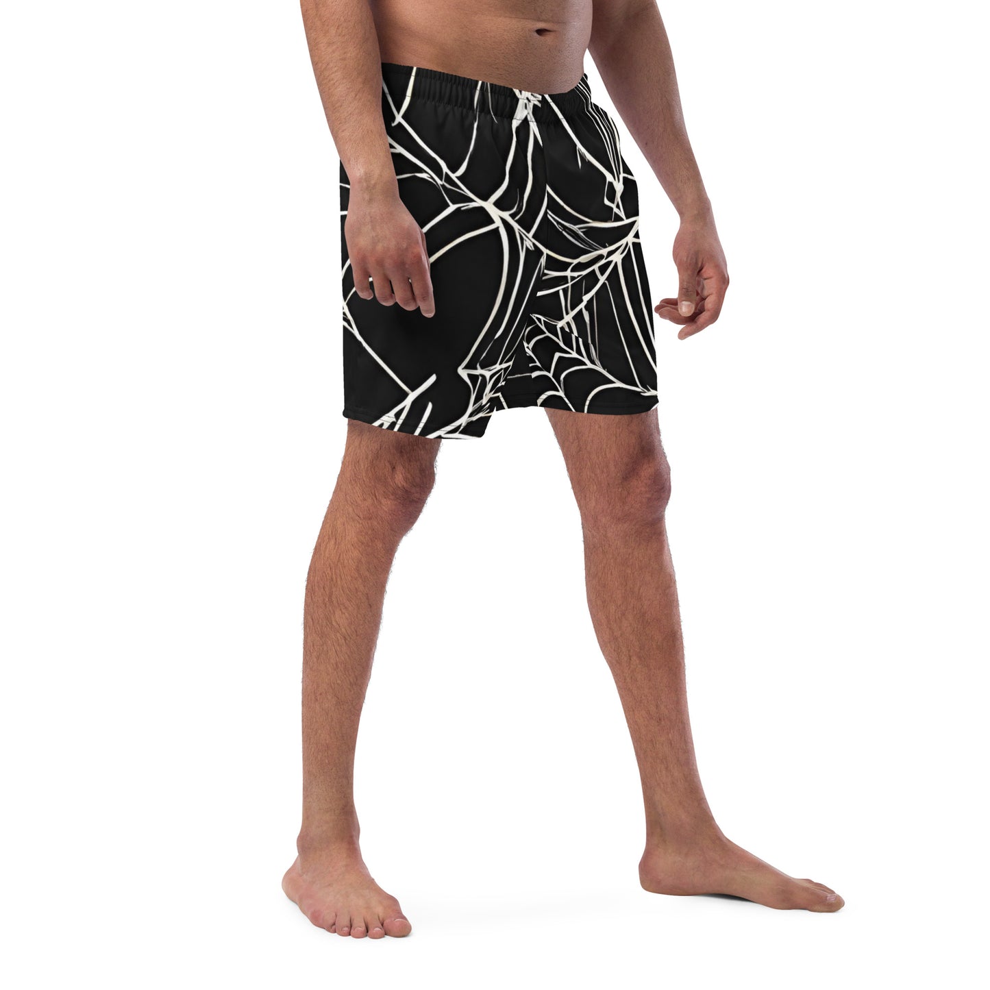 WEB OF LIES SWIM TRUNKS