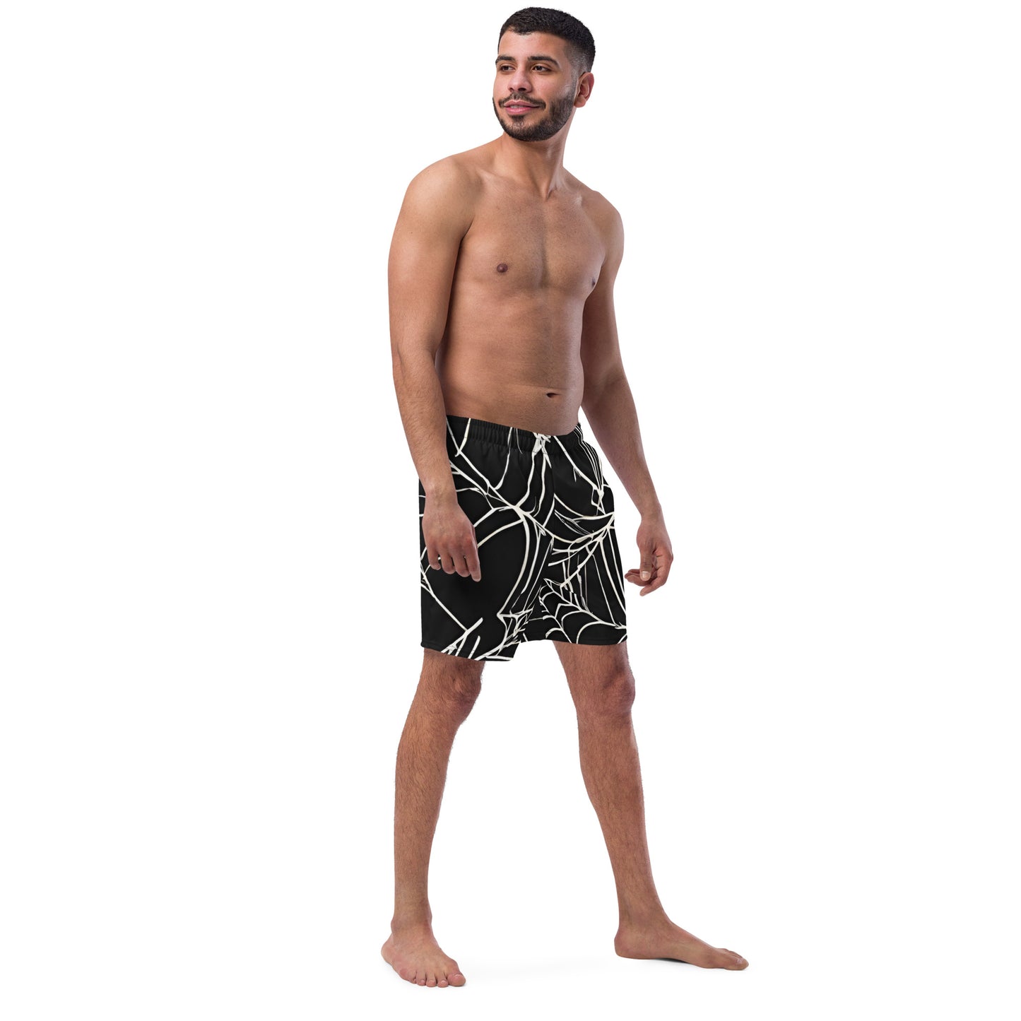 WEB OF LIES SWIM TRUNKS