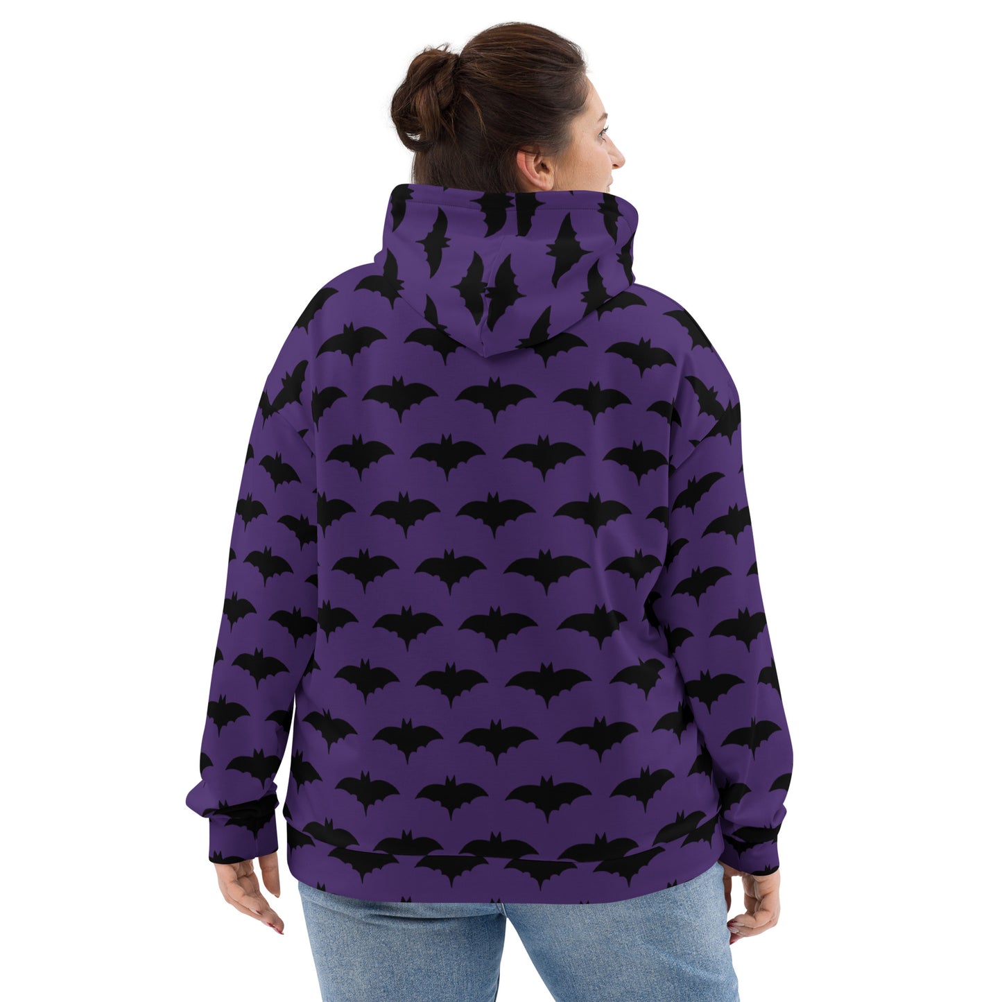 PURPLE BAT UNISEX HOODIE
