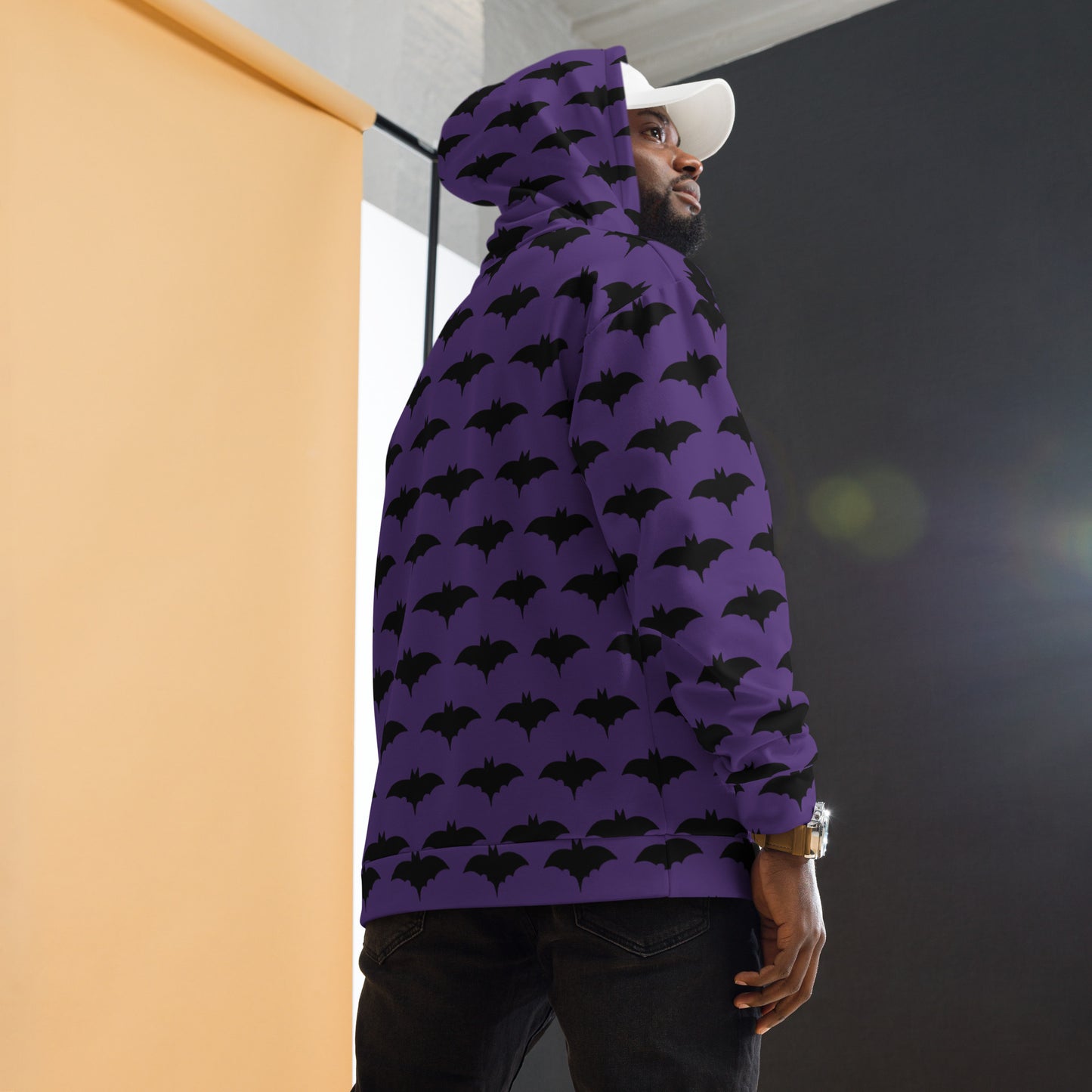 PURPLE BAT UNISEX HOODIE