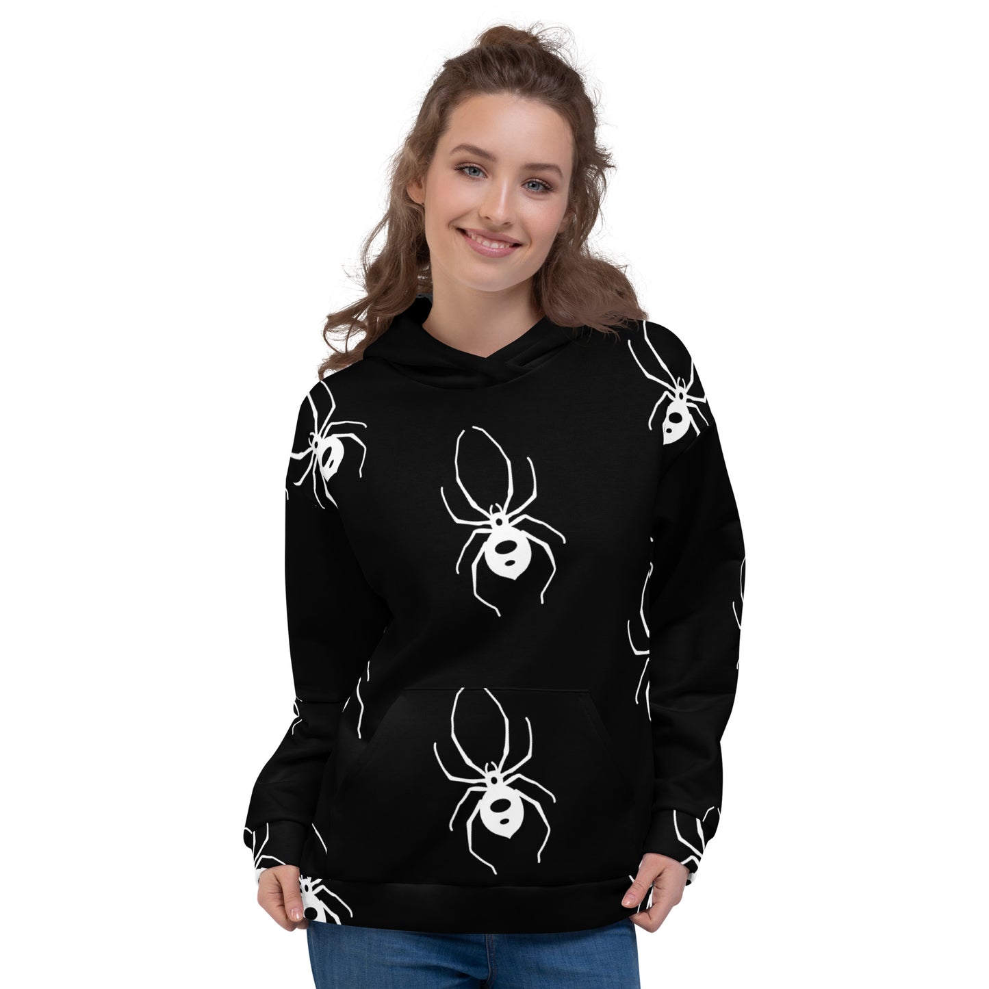 BLACK WIDOW UNISEX HOODIE