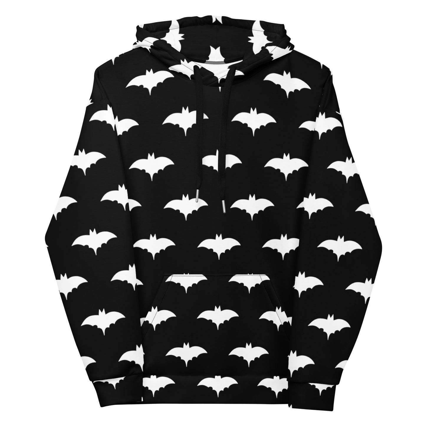 WHITE BAT UNISEX HOODIE
