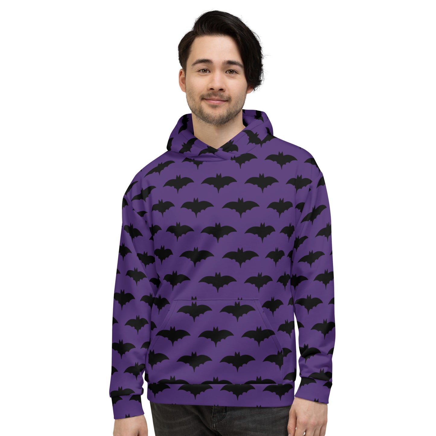 PURPLE BAT UNISEX HOODIE