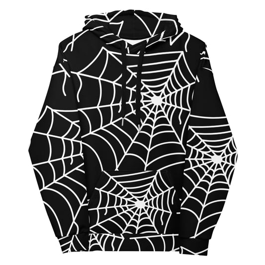 WEB OF LIES UNISEX HOODIE