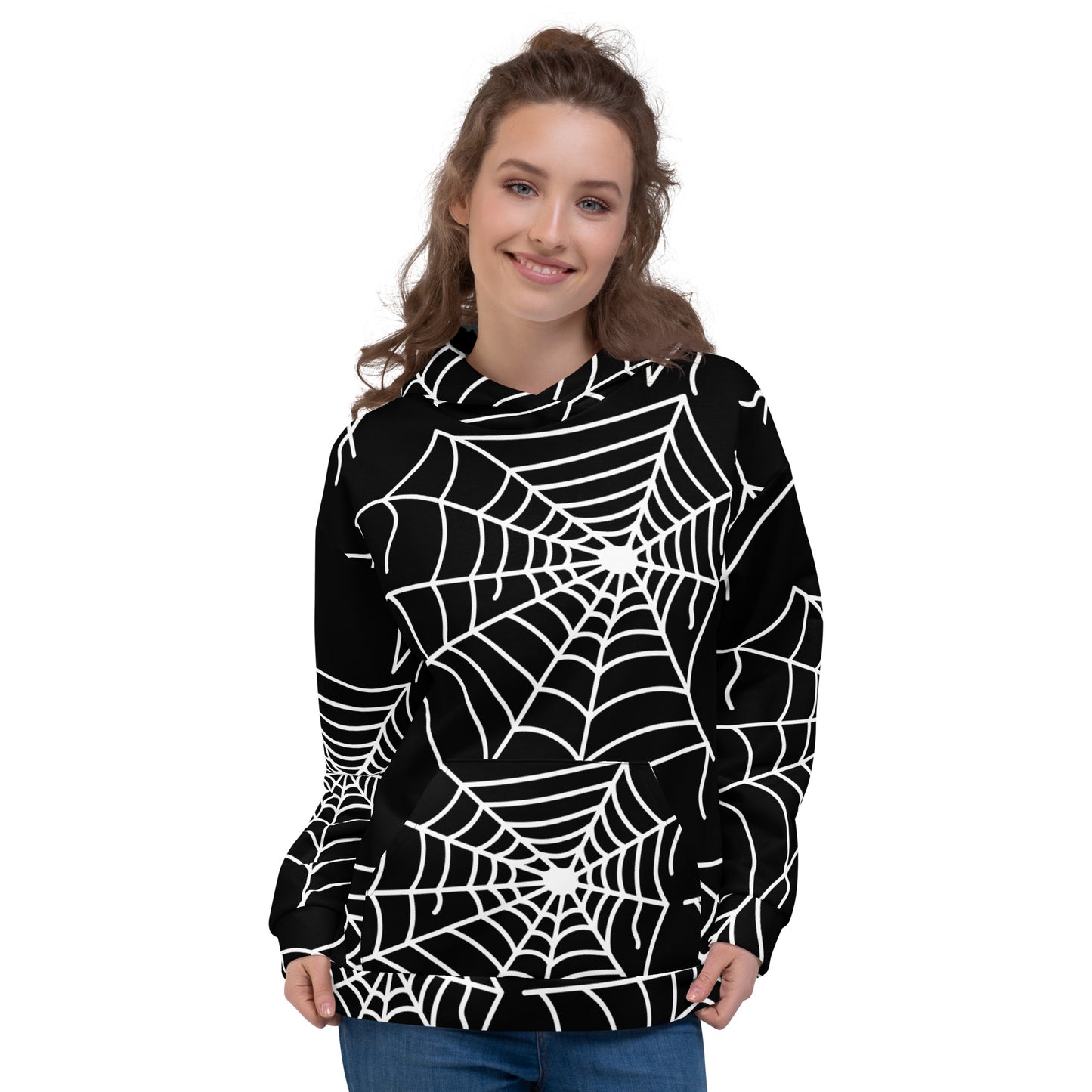 WEB OF LIES UNISEX HOODIE