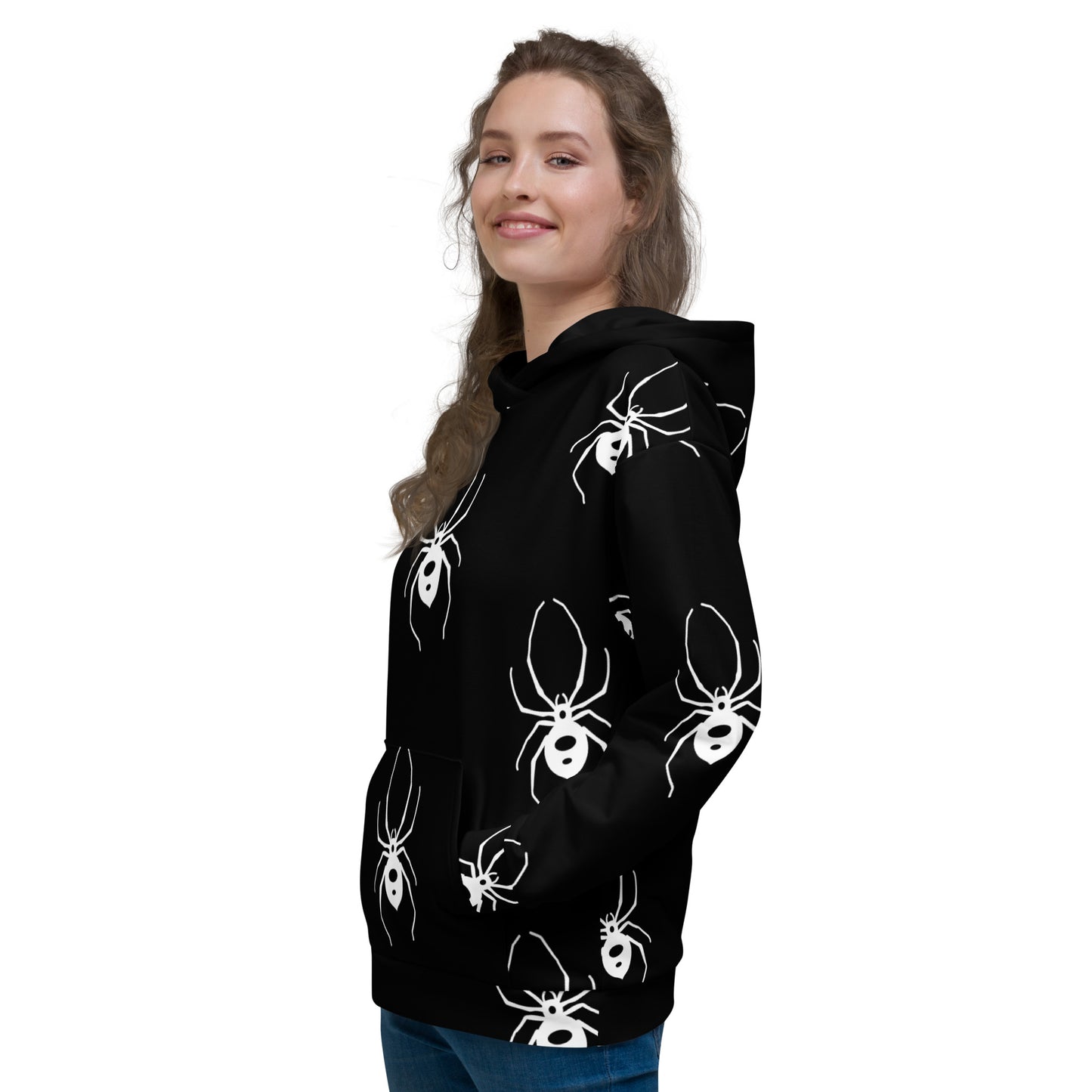 BLACK WIDOW UNISEX HOODIE