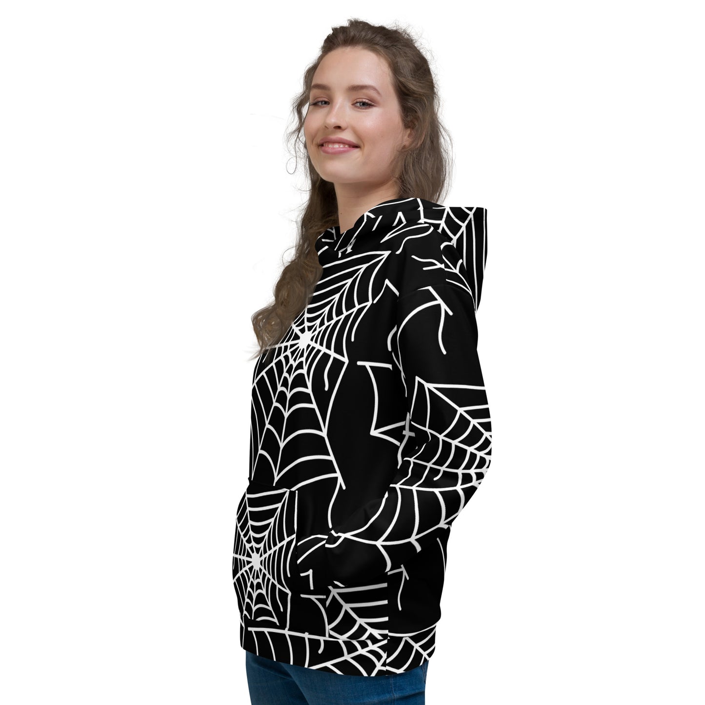 WEB OF LIES UNISEX HOODIE