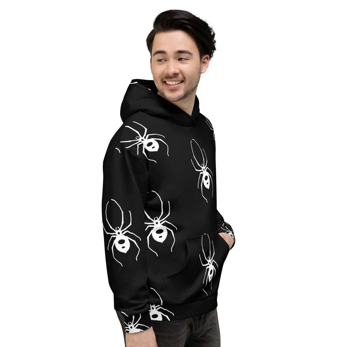 BLACK WIDOW UNISEX HOODIE